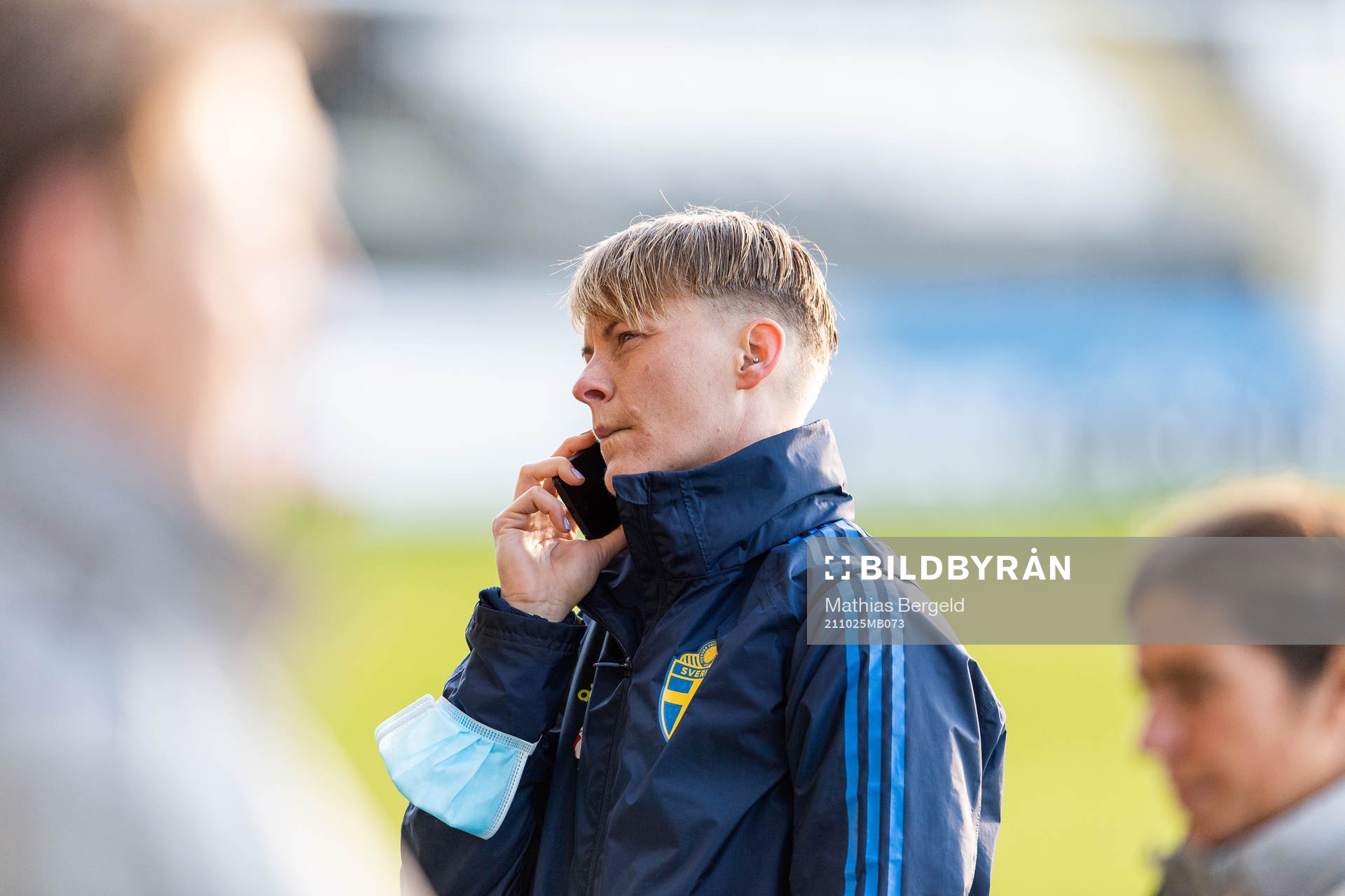 Nilla Fischer of the Swedish women's national football team
