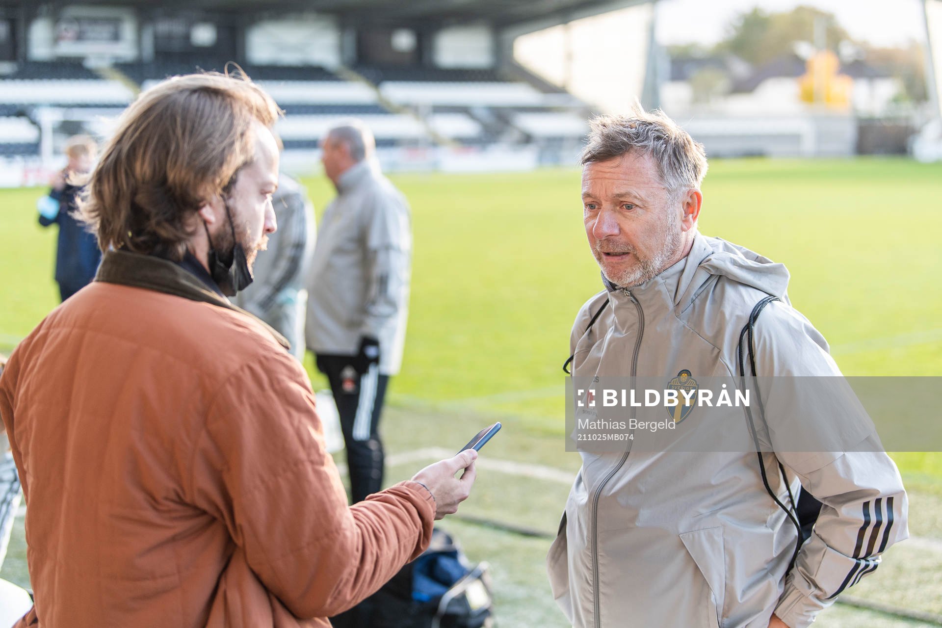 Peter Gerhardsson, head coach of the Swedish women's