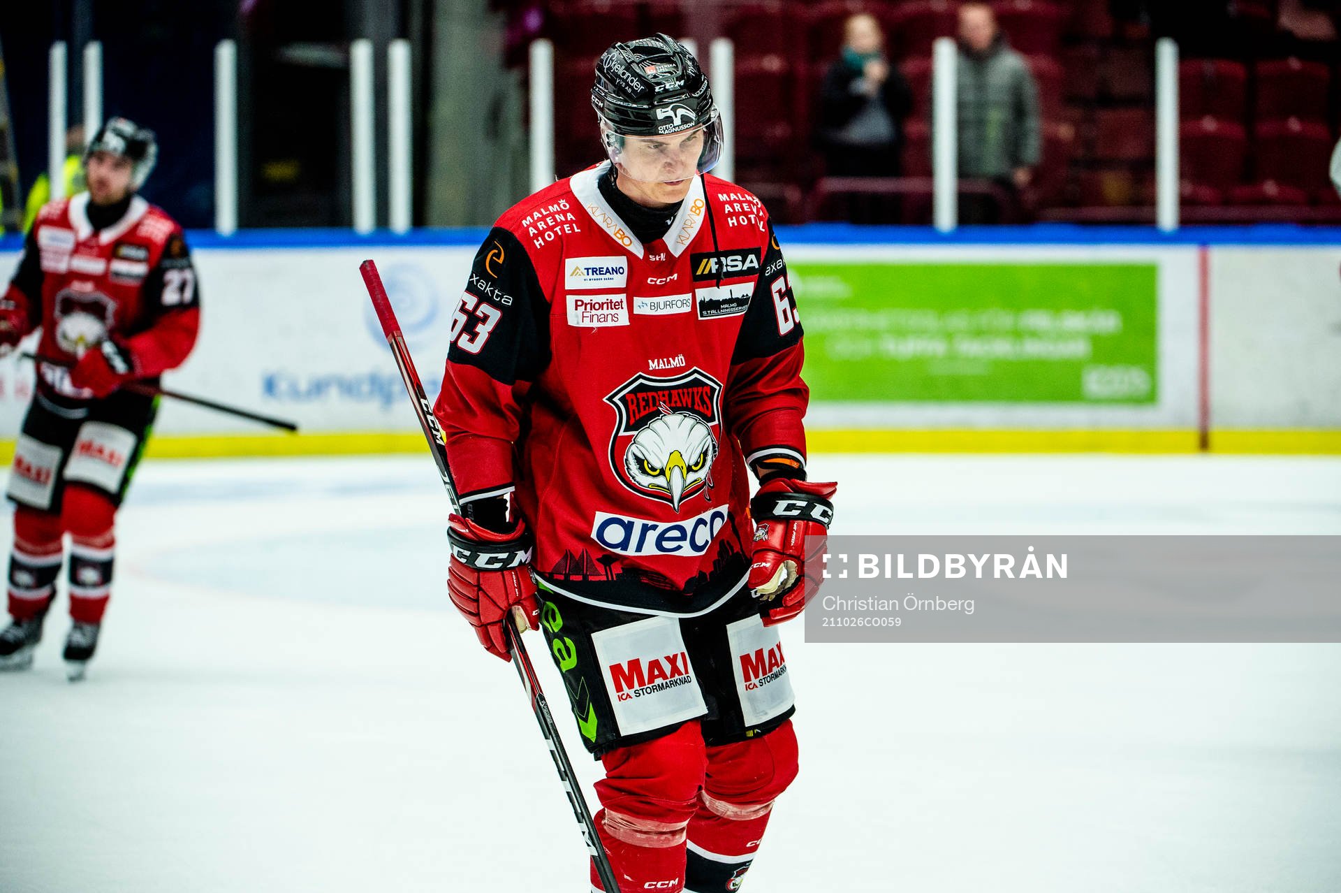 Malmö Redhawks Fredrik Händemark deppar