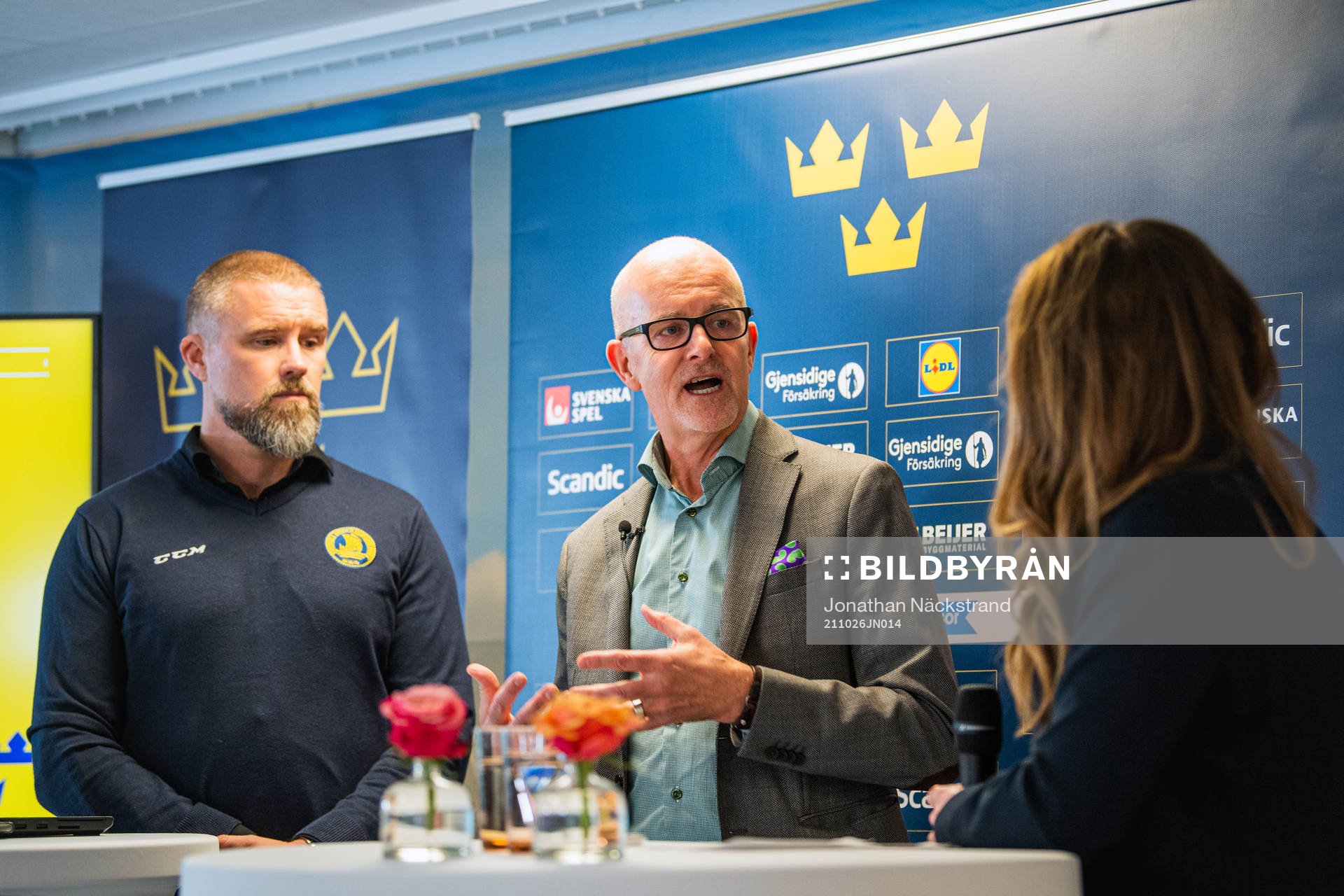 Svenska Ishockeyförbundets generalsekreterare Johan Stark