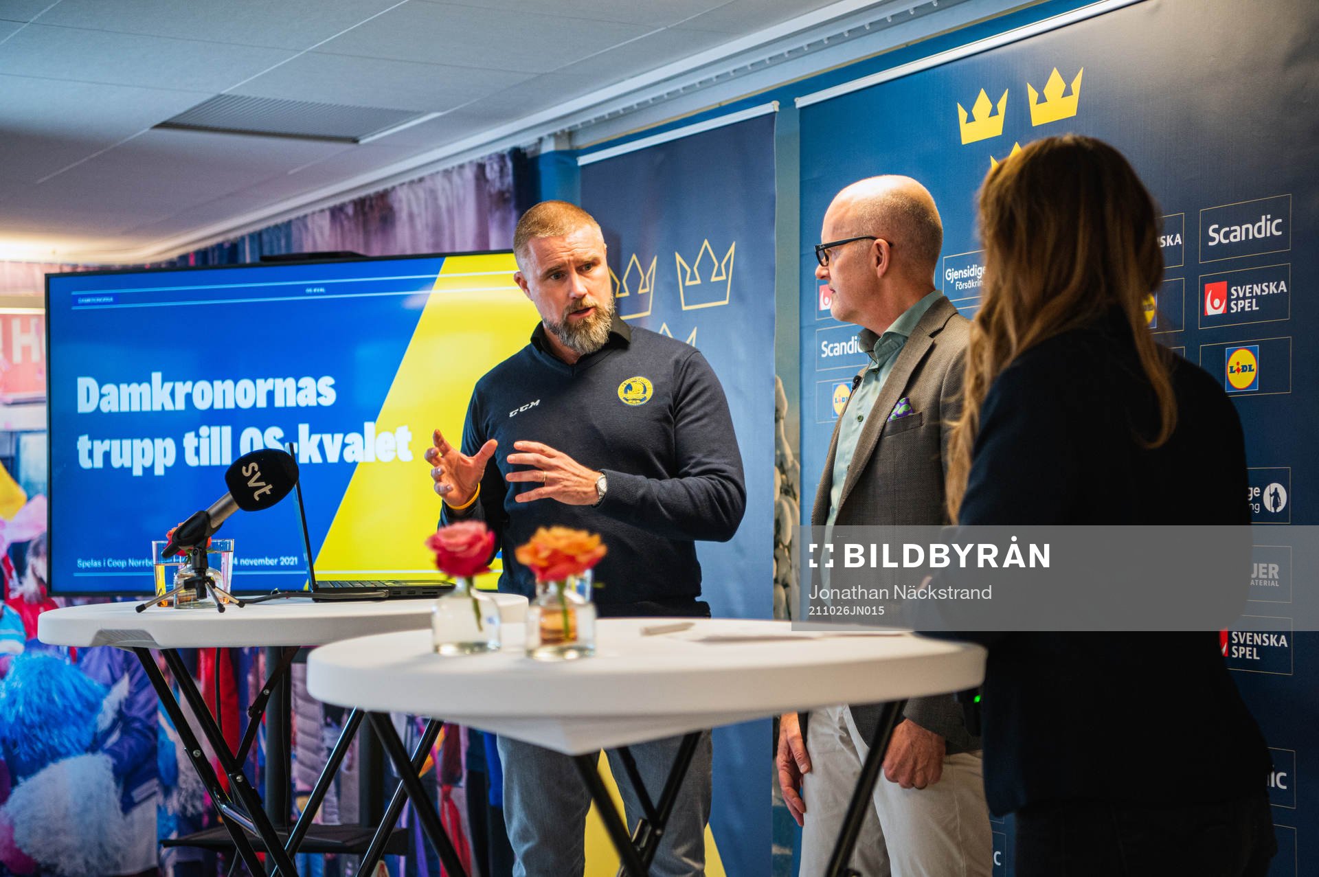 Svenska Ishockeyförbundets generalsekreterare Johan Stark