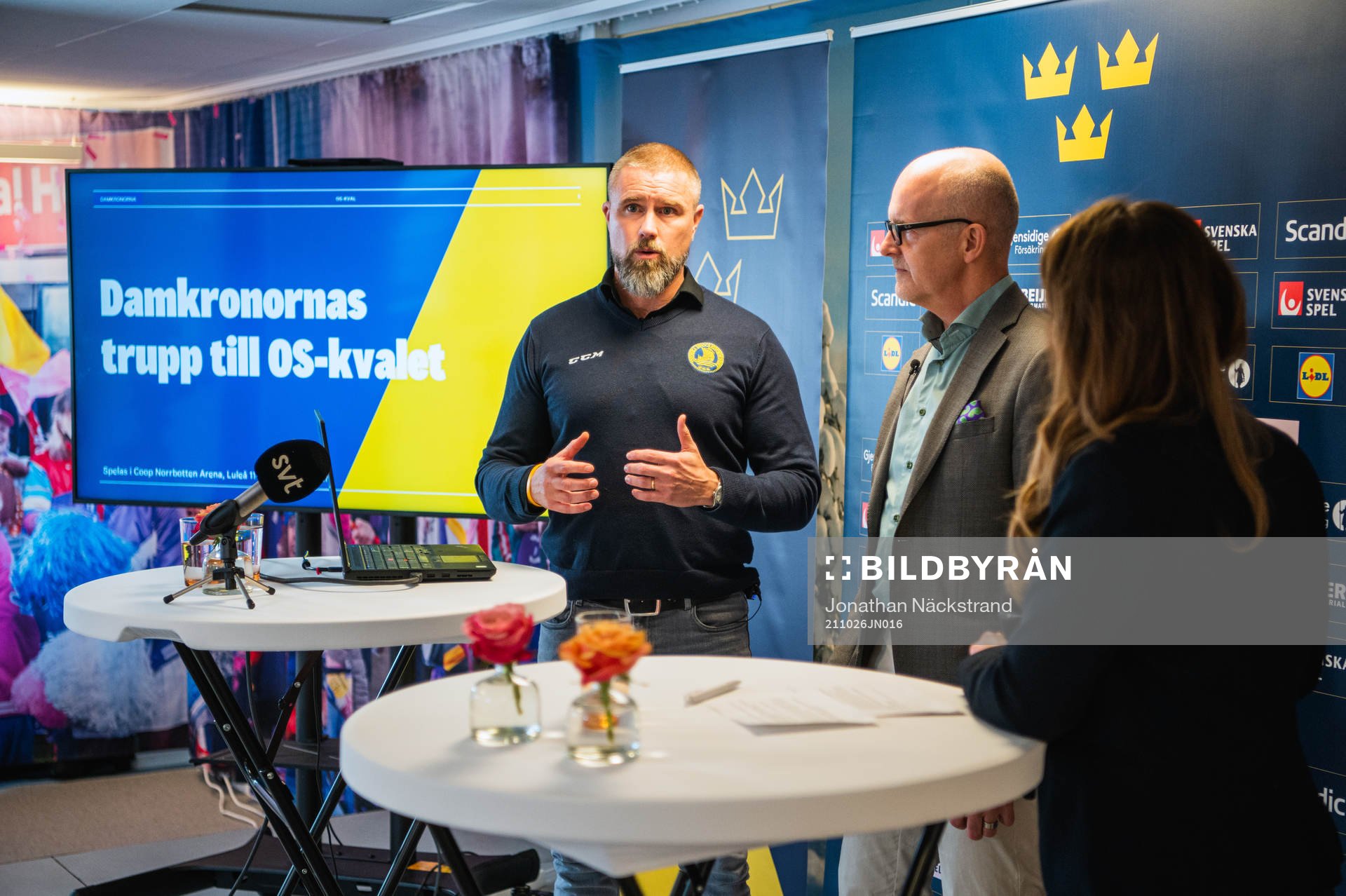 Svenska Ishockeyförbundets generalsekreterare Johan Stark