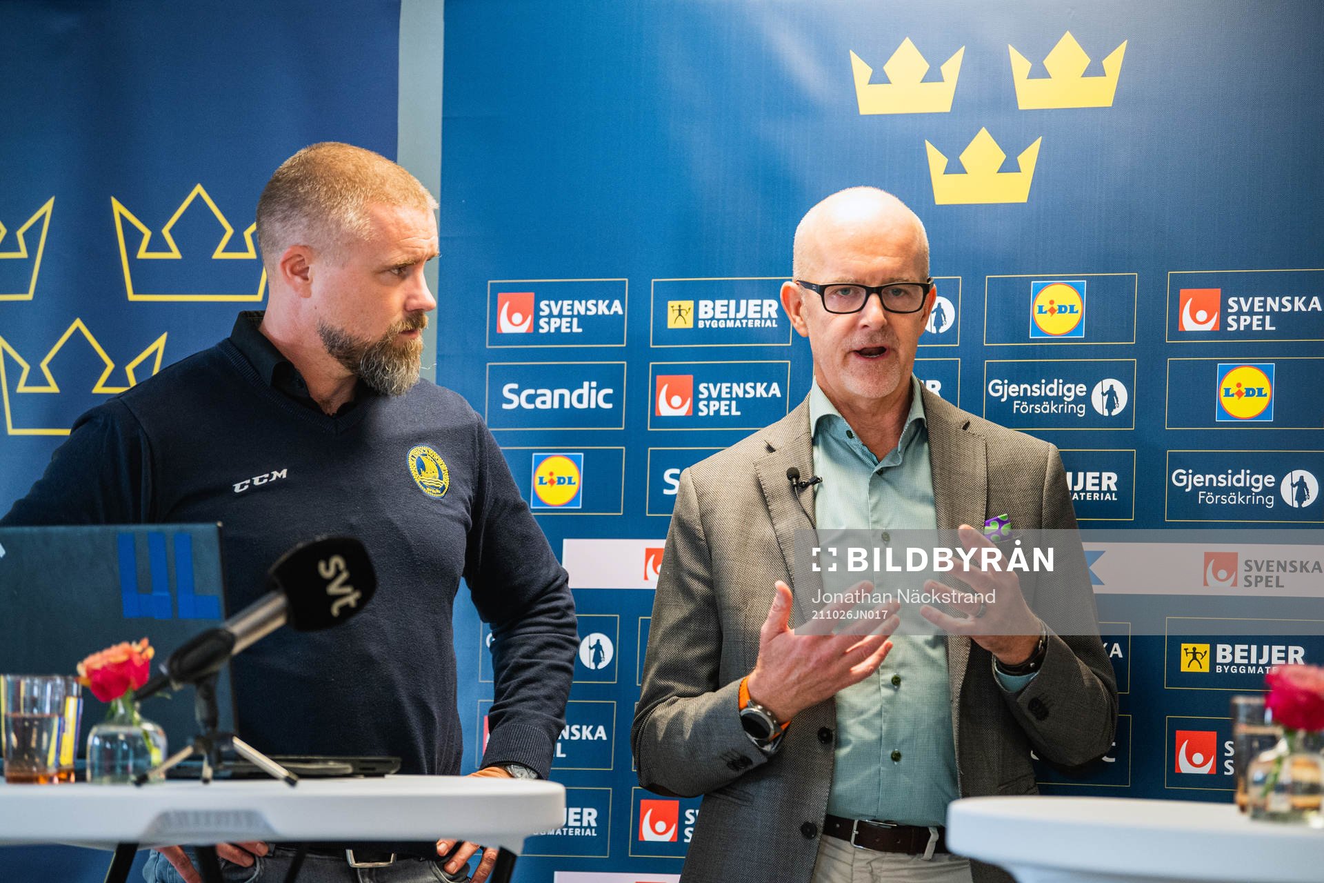 Svenska Ishockeyförbundets generalsekreterare Johan Stark