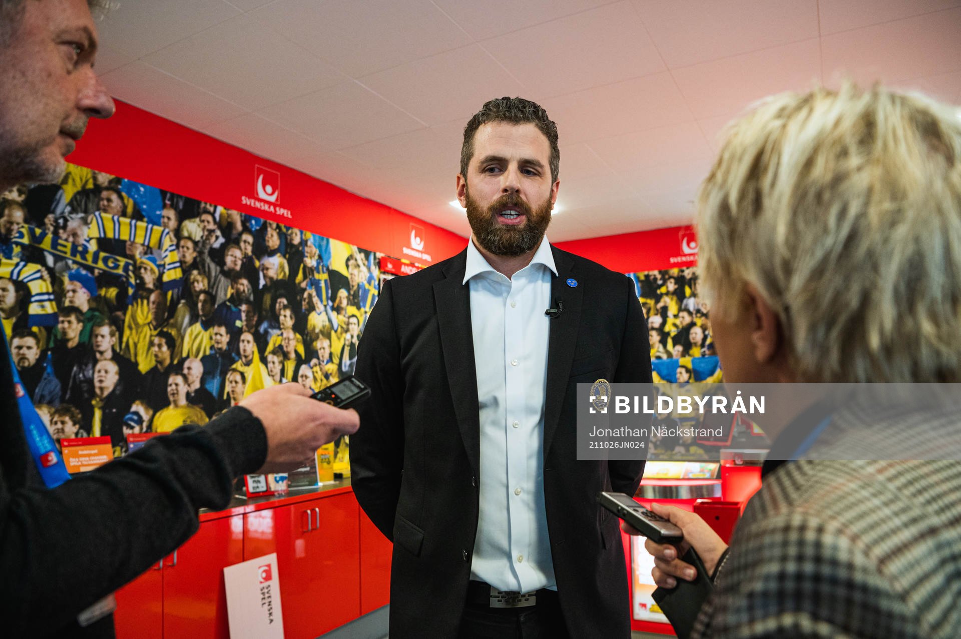 Damkronornas förbundskapten Ulf Lundberg