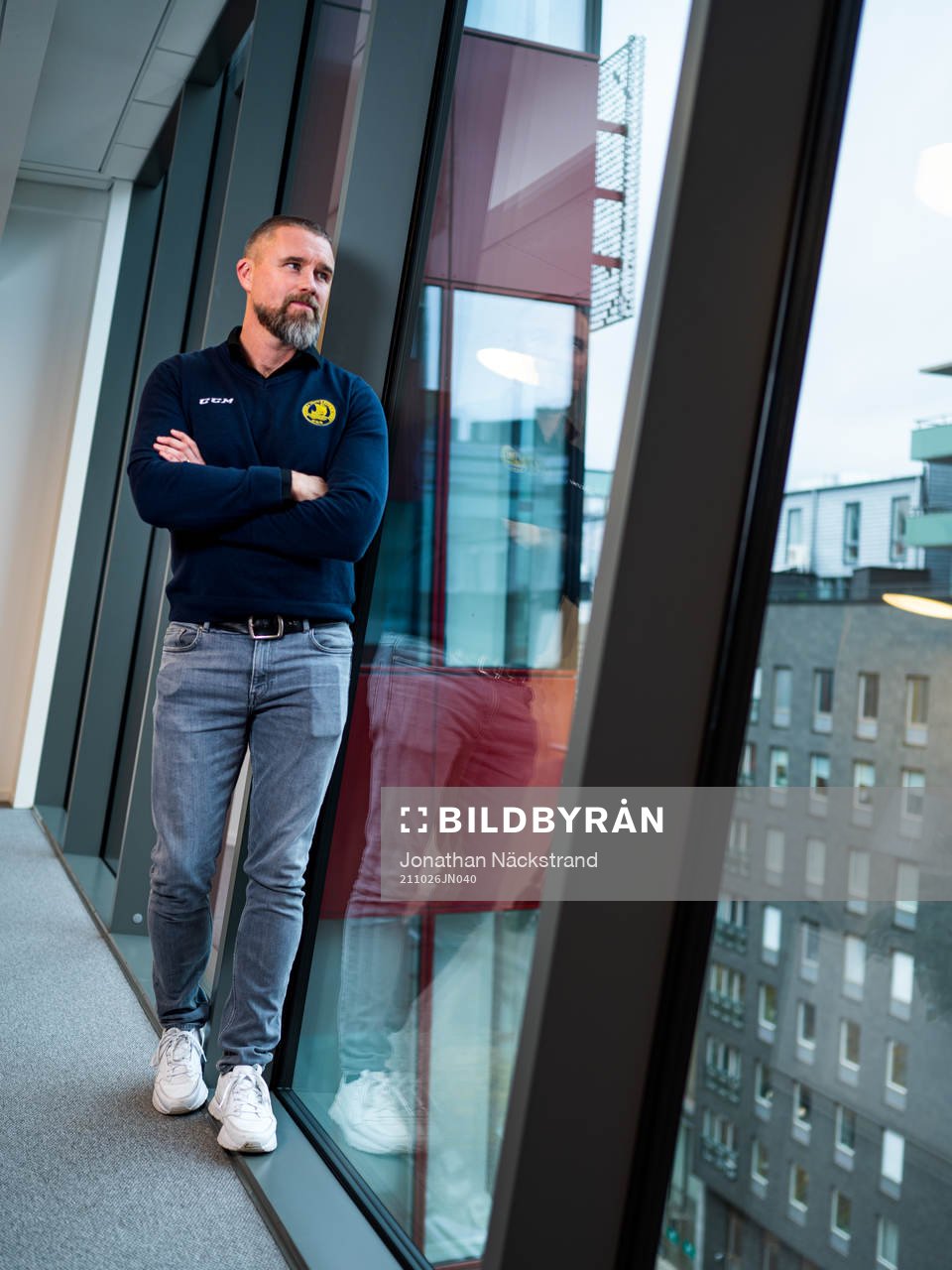 Svenska Ishockeyförbundets generalsekreterare Johan Stark