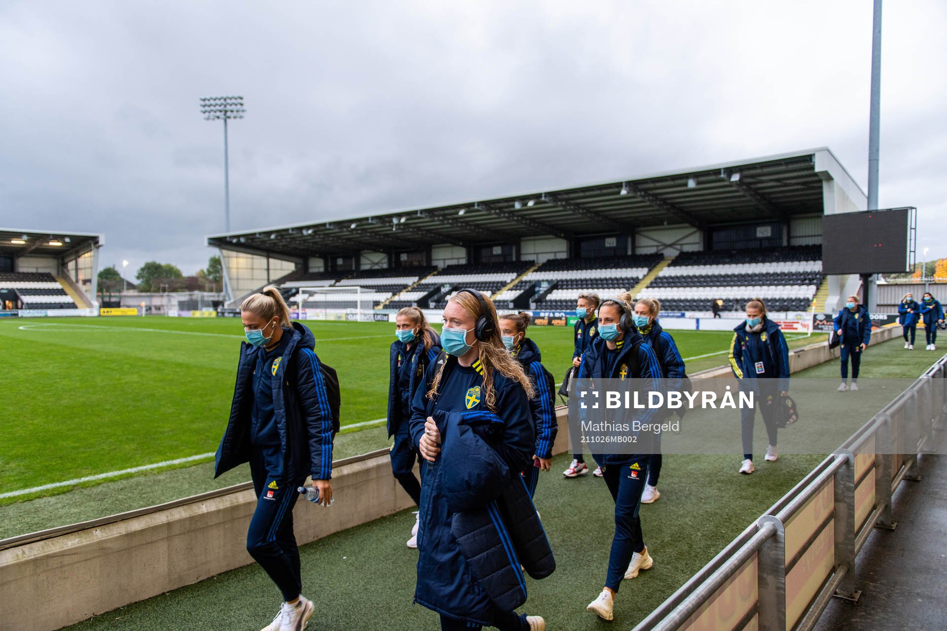 Fridolina Rolfö, Filippa Angeldahl, goalkeeper Hedvig