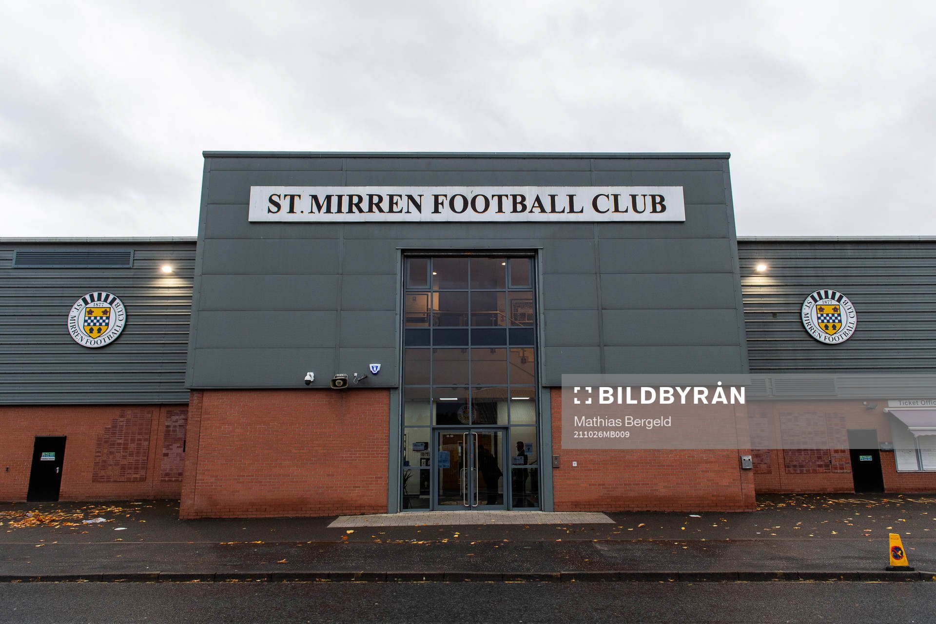 Exterior view of St Mirren Park