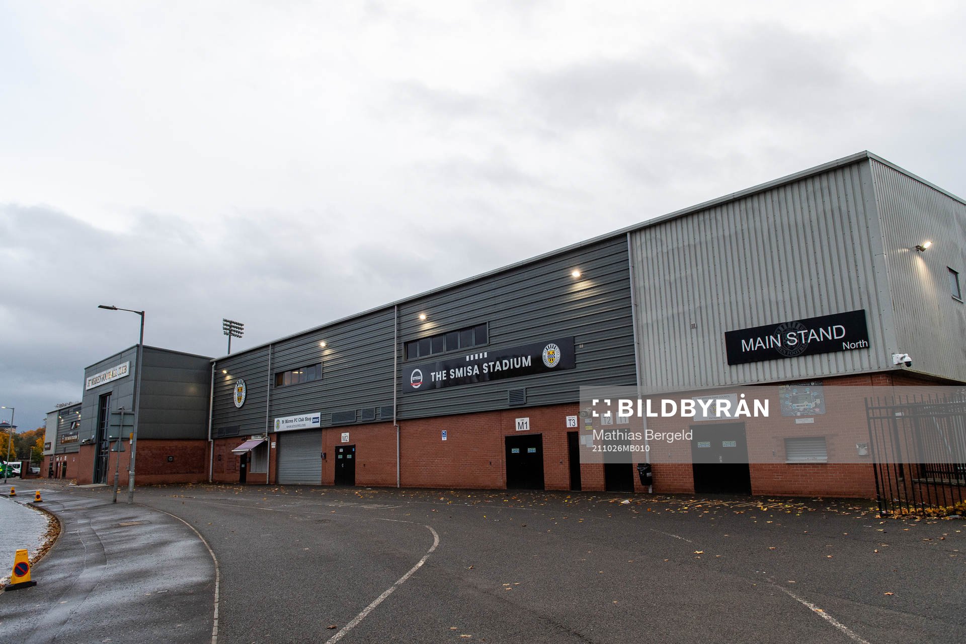 Exterior view of St Mirren Park