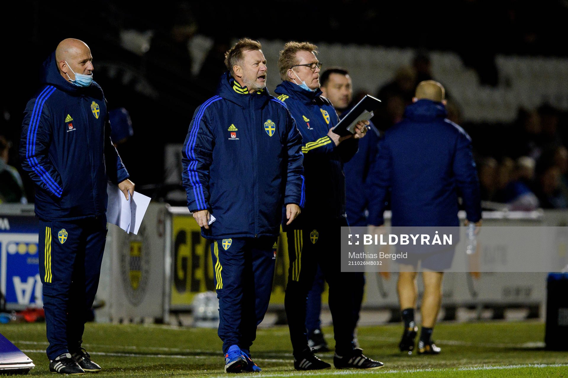 Magnus Wikman, assistant coach and Peter Gerhardsson, head