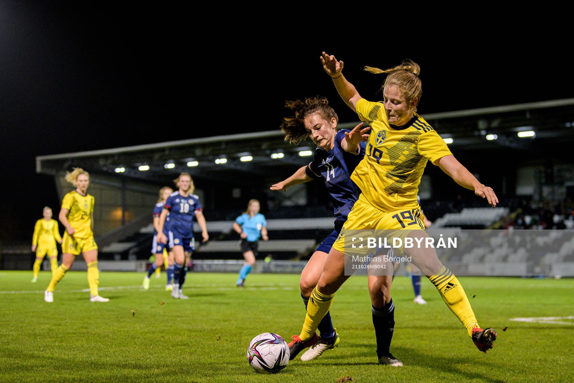 Chloe Arthur of Scotland and Anna Anvegård of Sweden