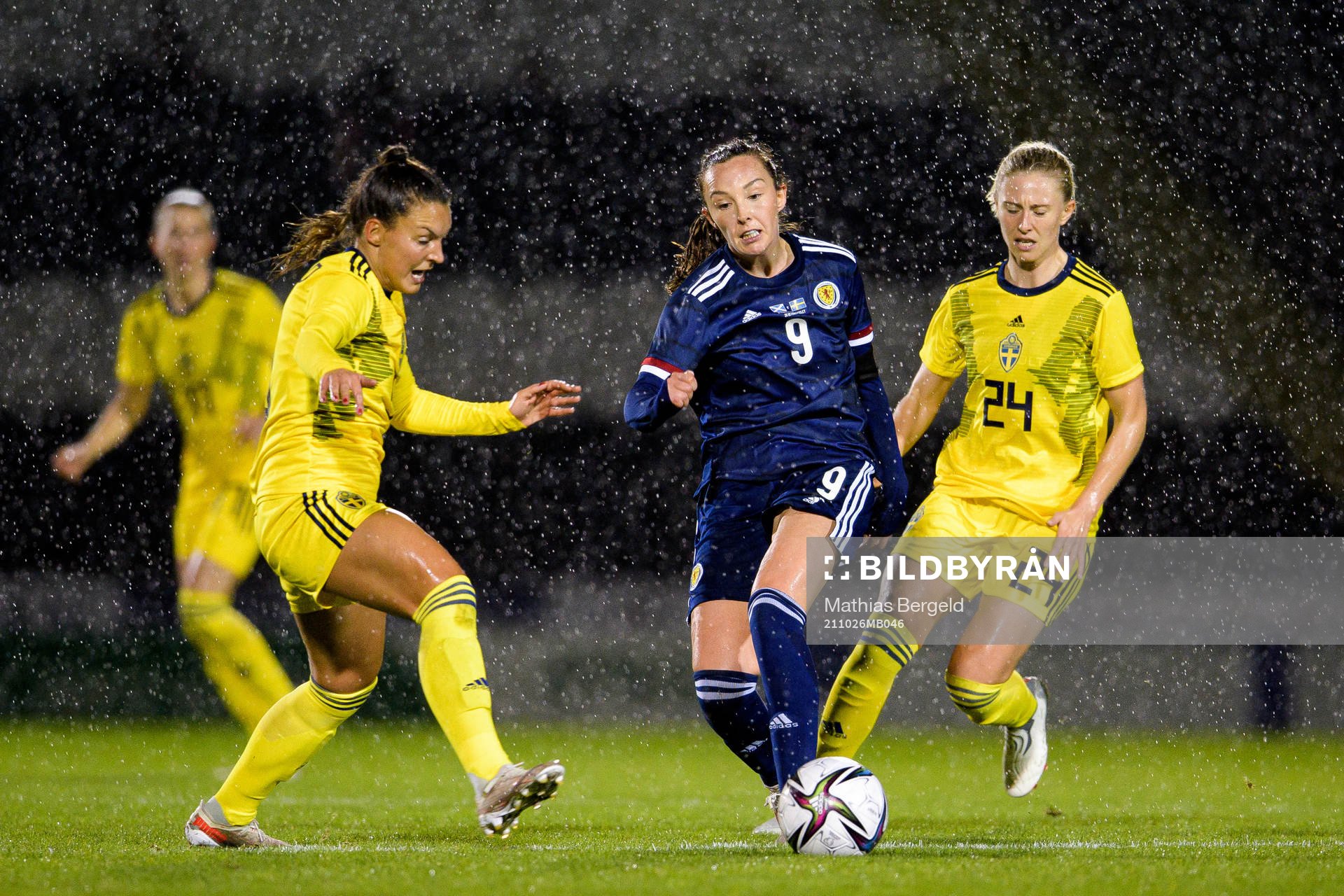 Johanna Rytting Kaneryd and Rebecka Blomqvist of Sweden