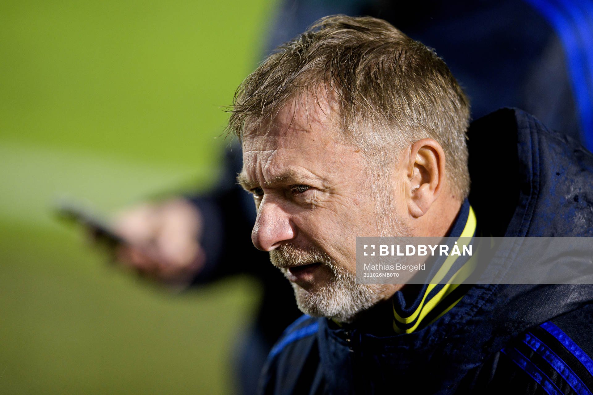 Peter Gerhardsson, head coach of Sweden