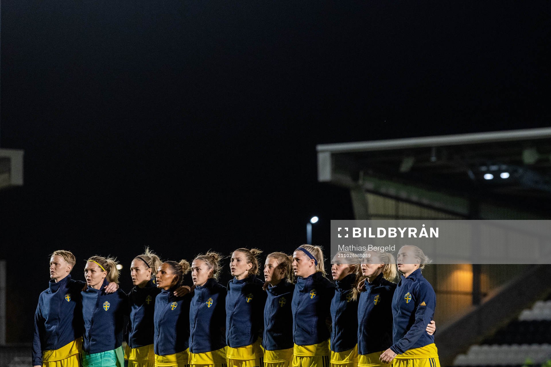 Nilla Fischer, goalkeeper Jennifer Falk, Emma Kullberg,