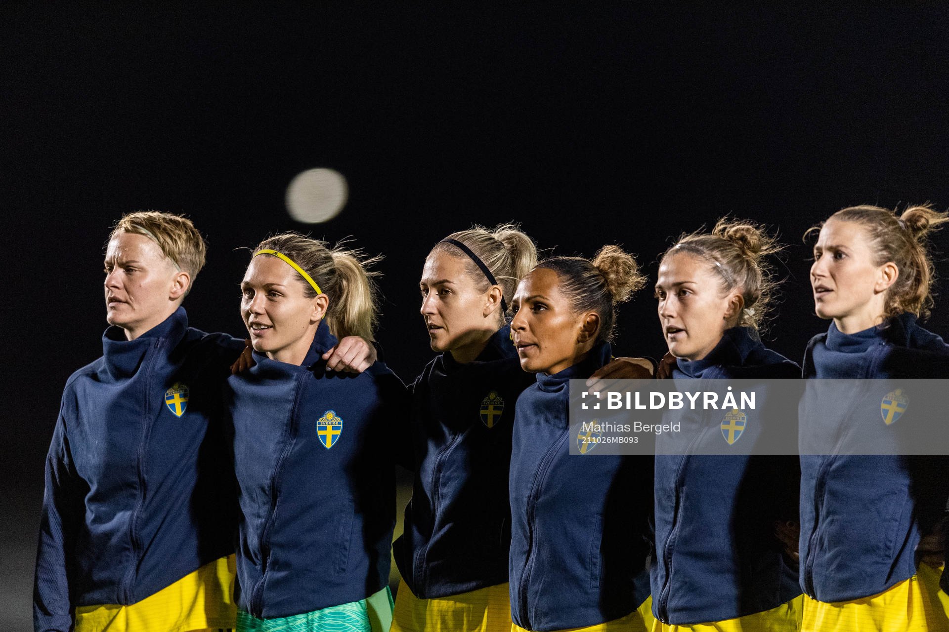 Nilla Fischer, goalkeeper Jennifer Falk, Emma Kullberg,