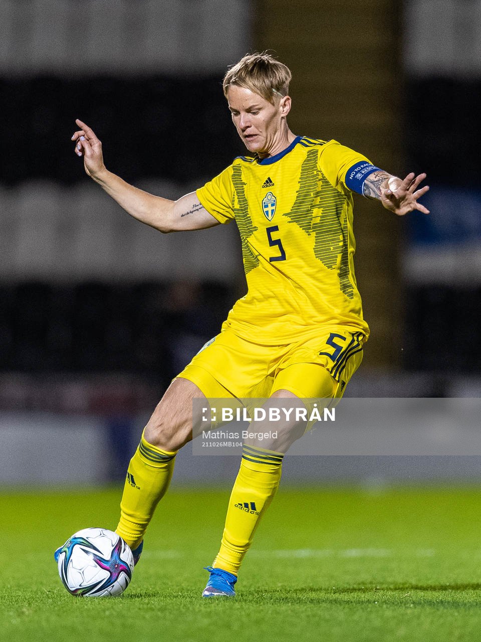 Nilla Fischer of Sweden