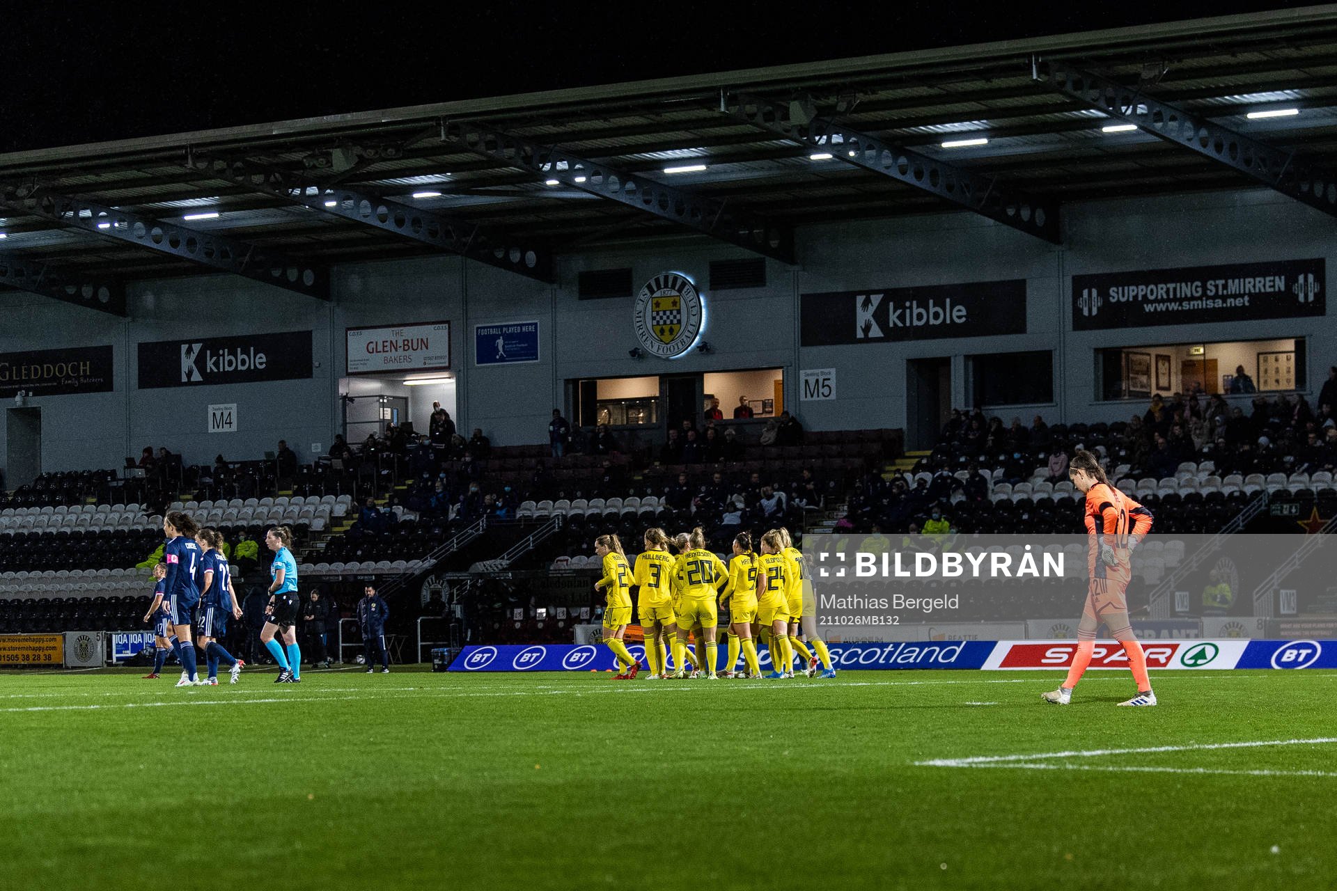 Players of Sweden celebrate