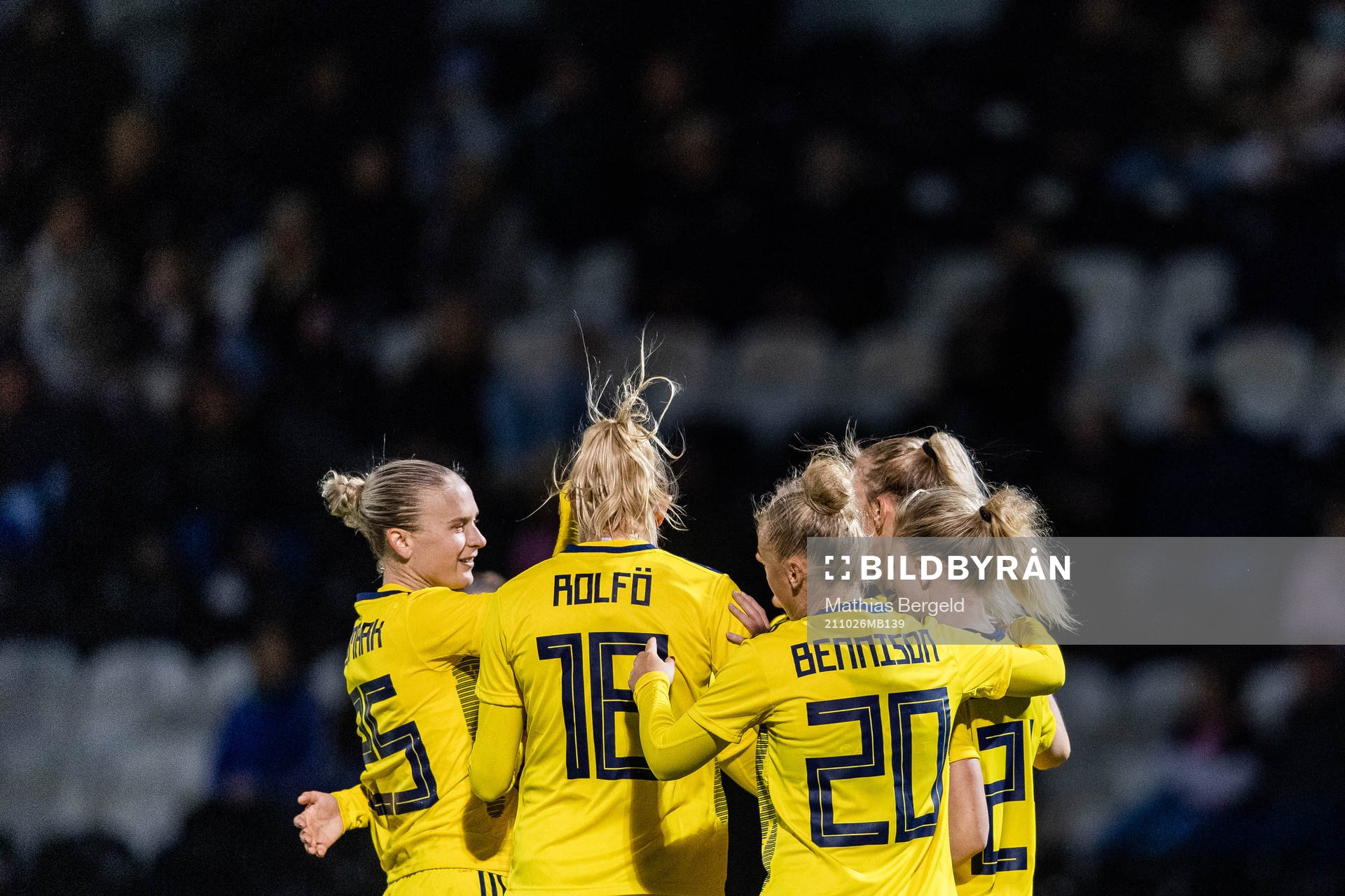 Filippa Curmark, Fridolina Rolfö, Hanna Bennison, Rebecka