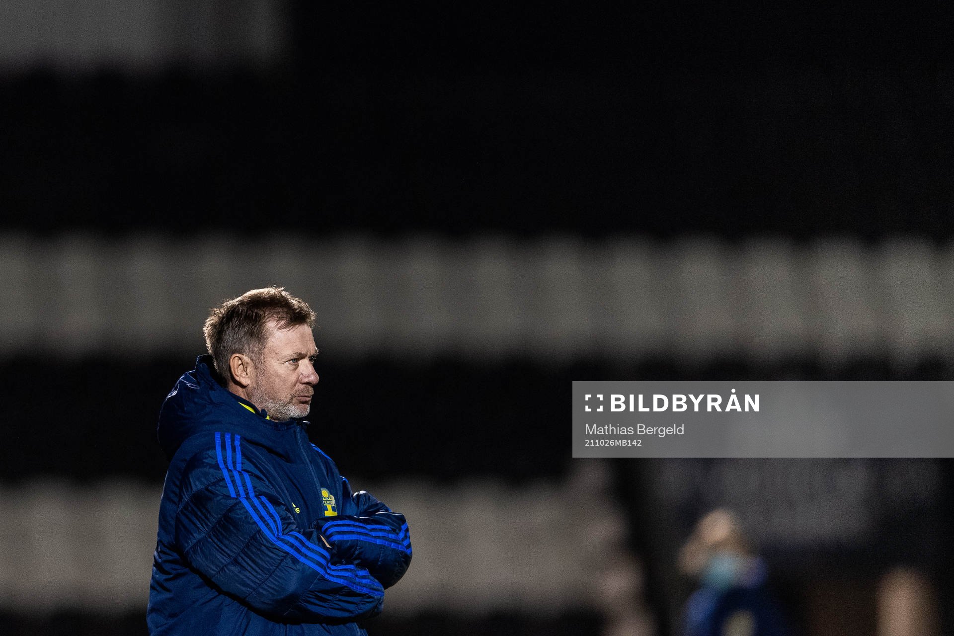 Peter Gerhardsson, head coach of Sweden