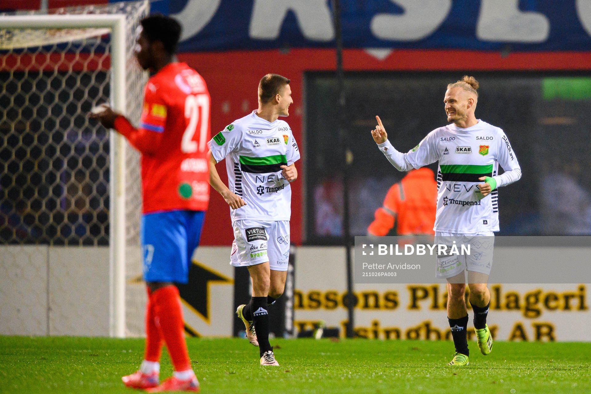 GAIS Simon Alexandersson jublar