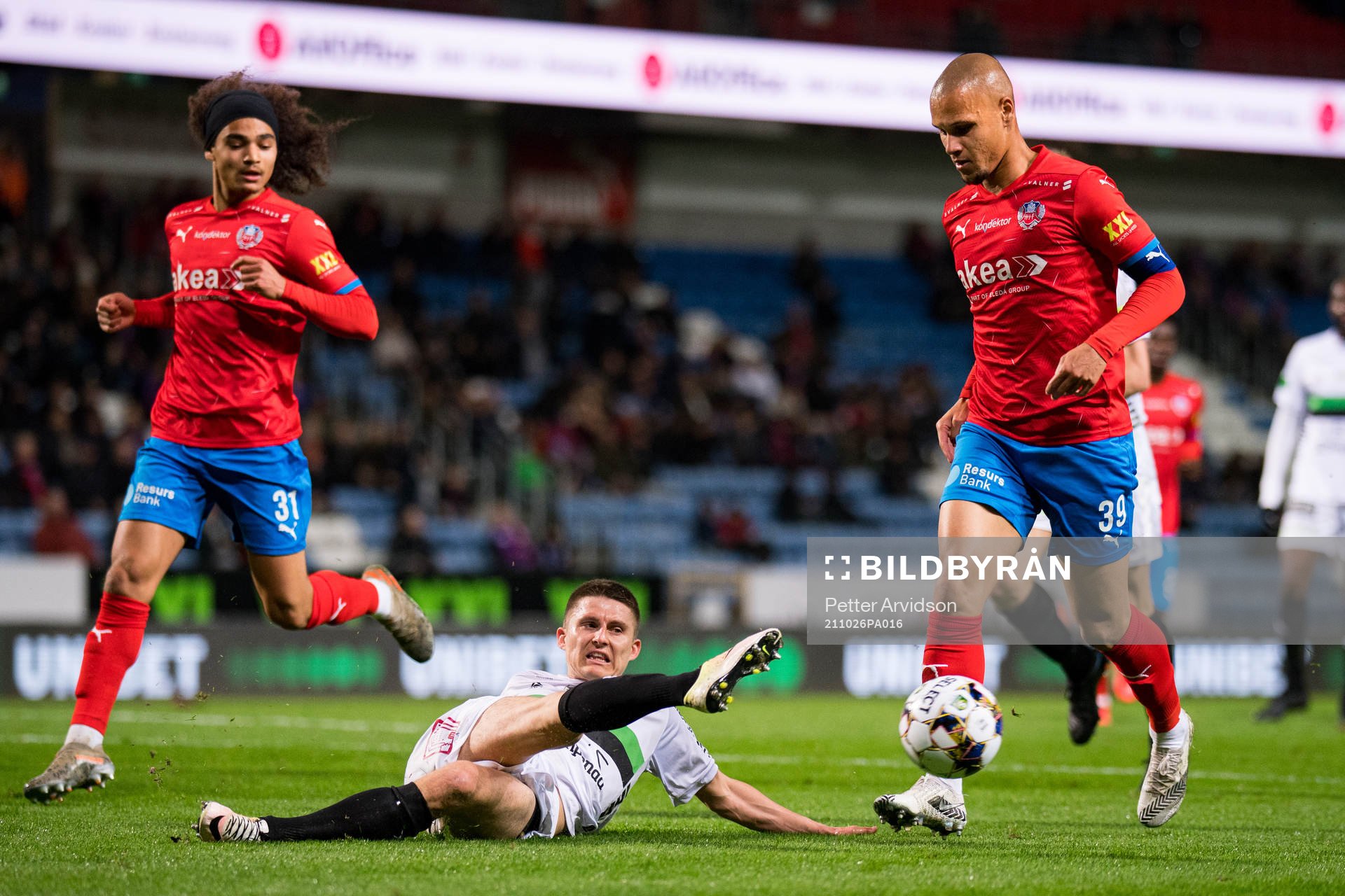 GAIS Johan Andersson och Helsingborgs Anthony van