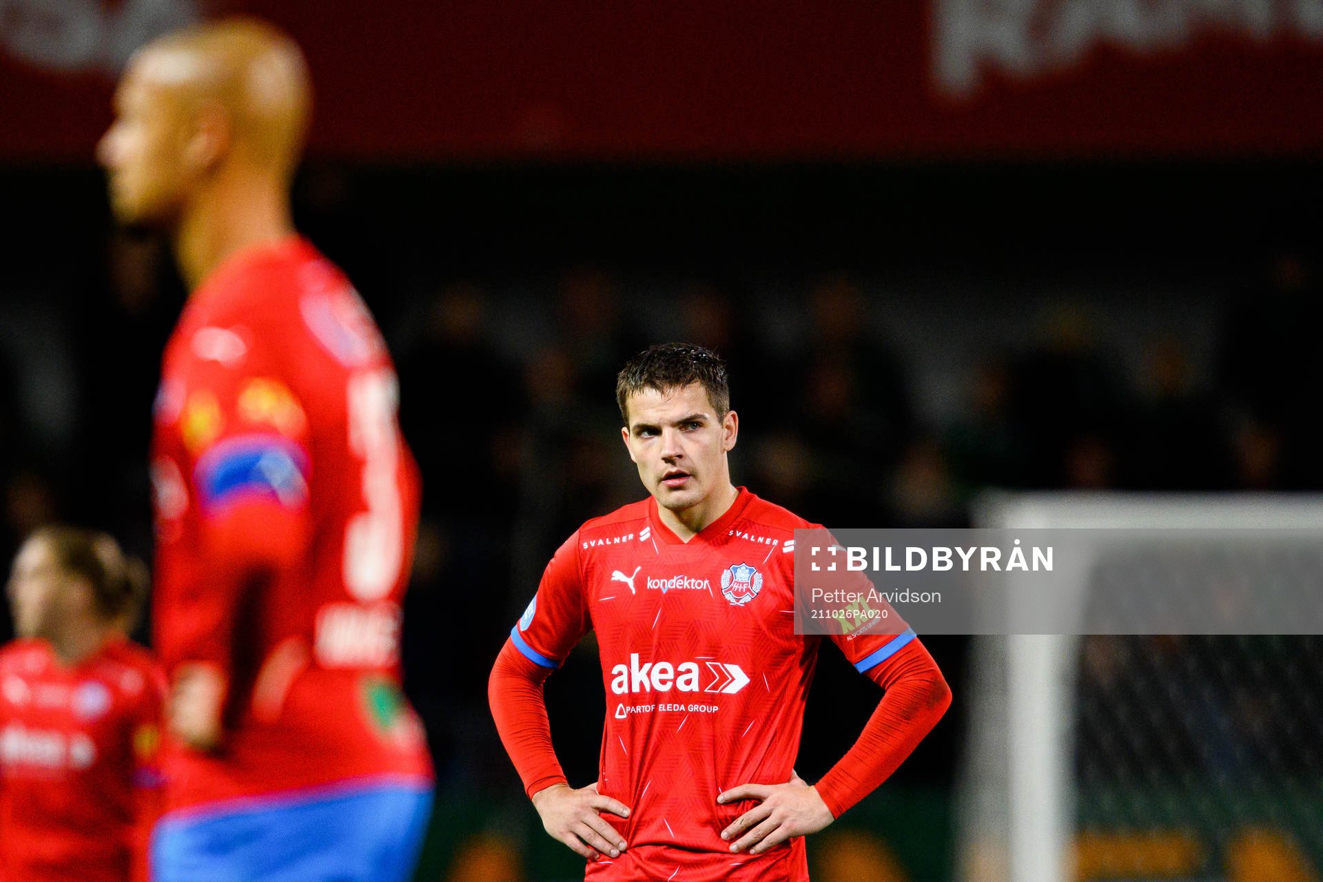Helsingborgs Brandur Hendriksson Olsen deppar