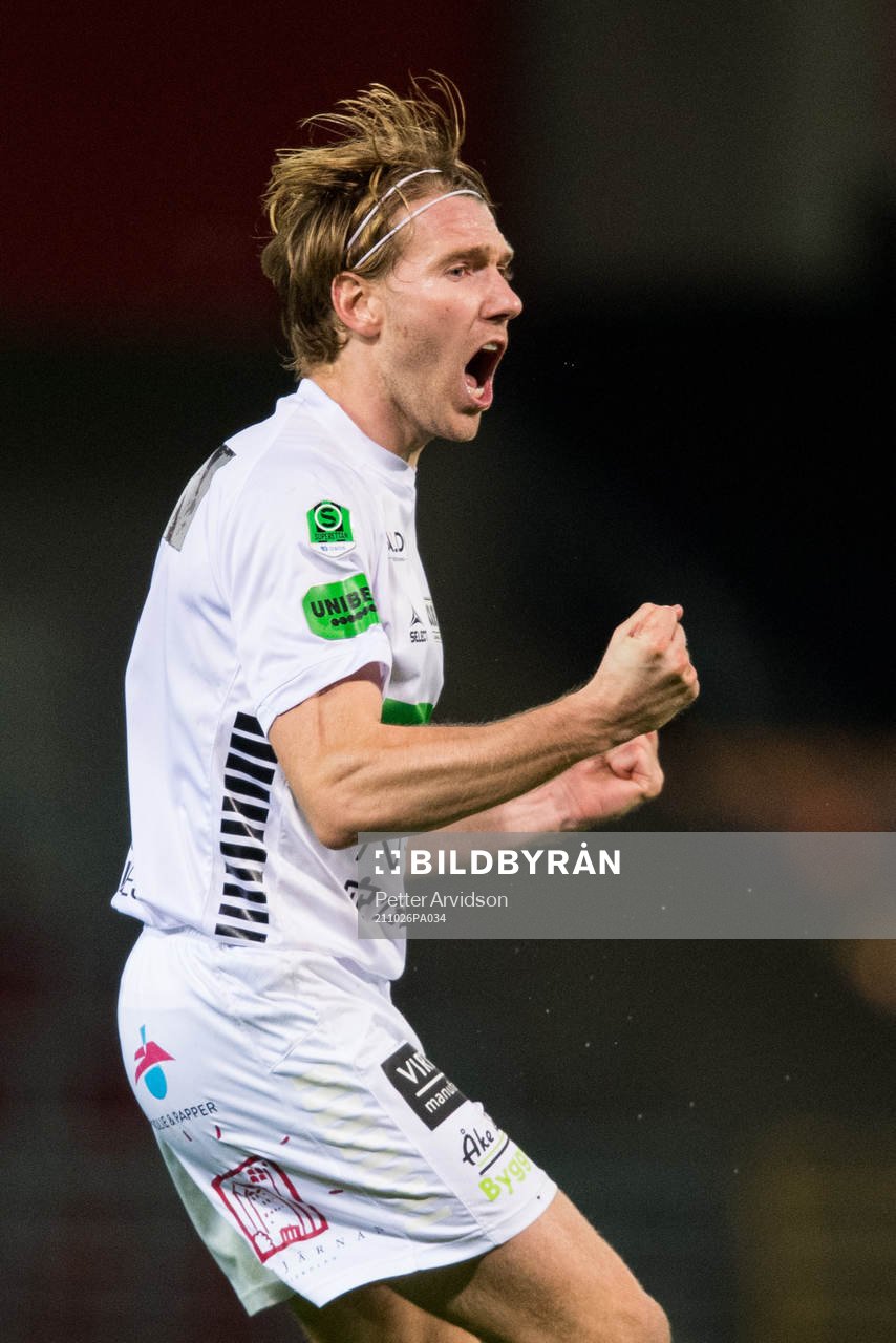 GAIS August Wängberg jublar