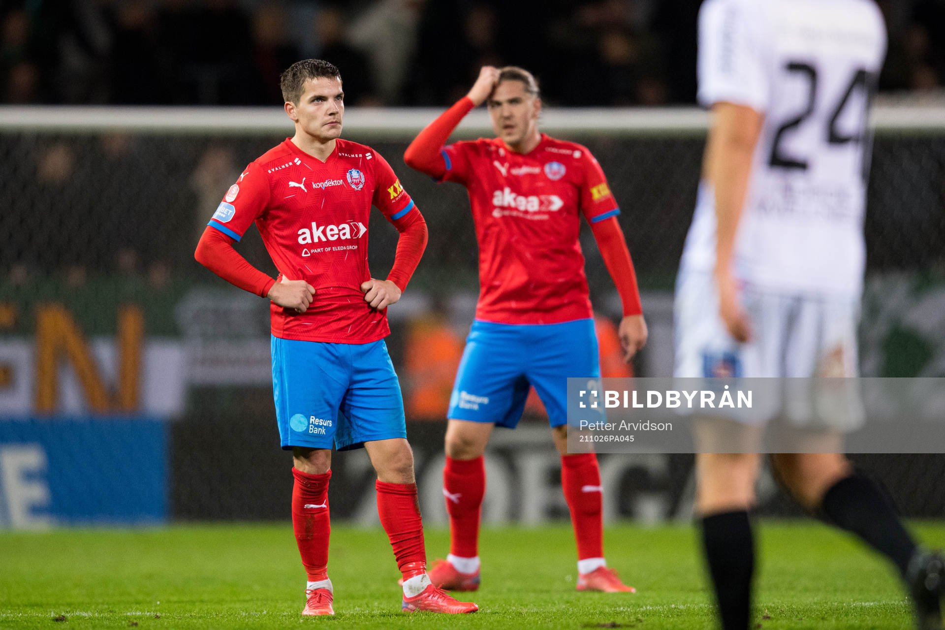Helsingborgs Brandur Hendriksson Olsen deppar