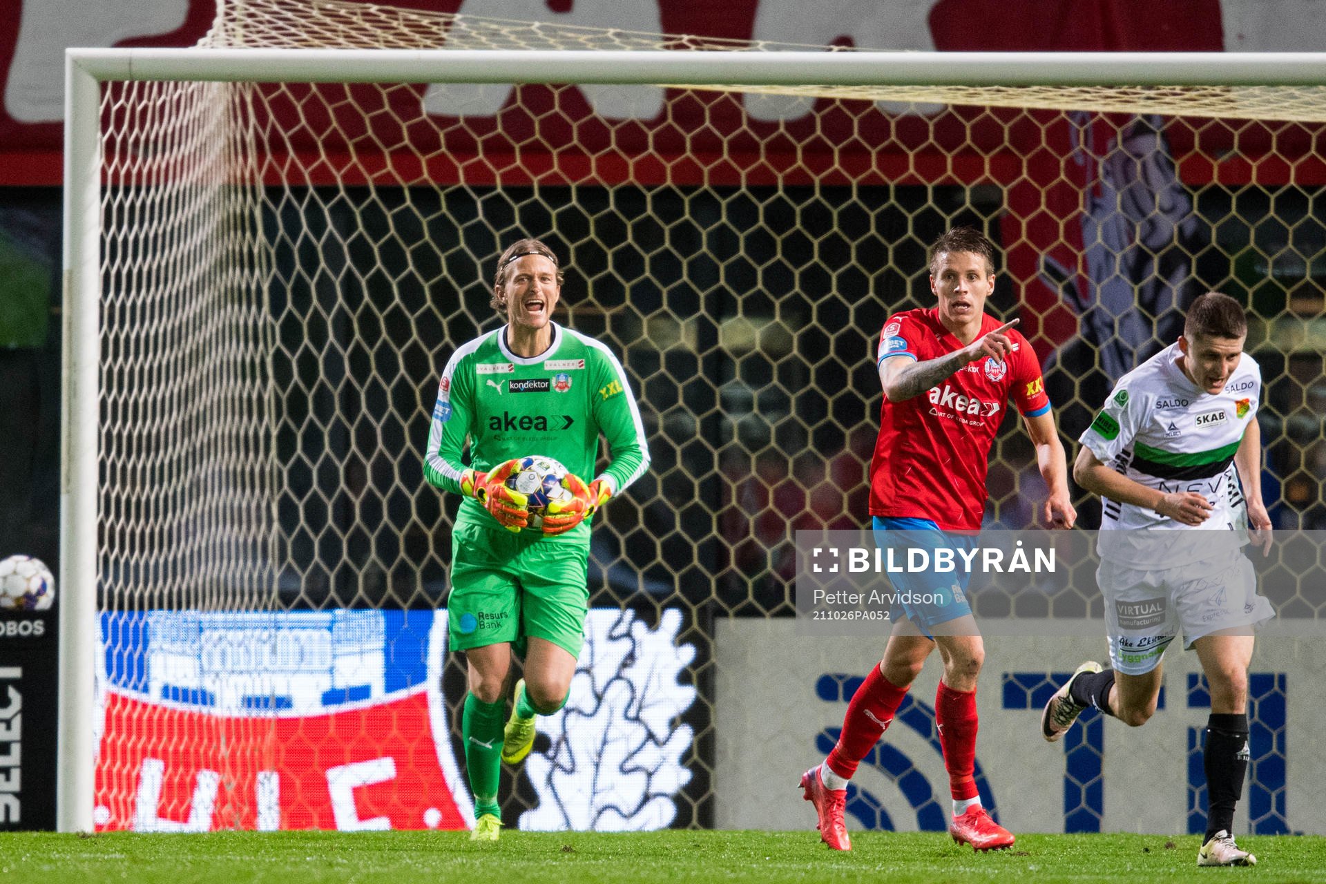 Helsingborgs målvakt Anders Lindegaard