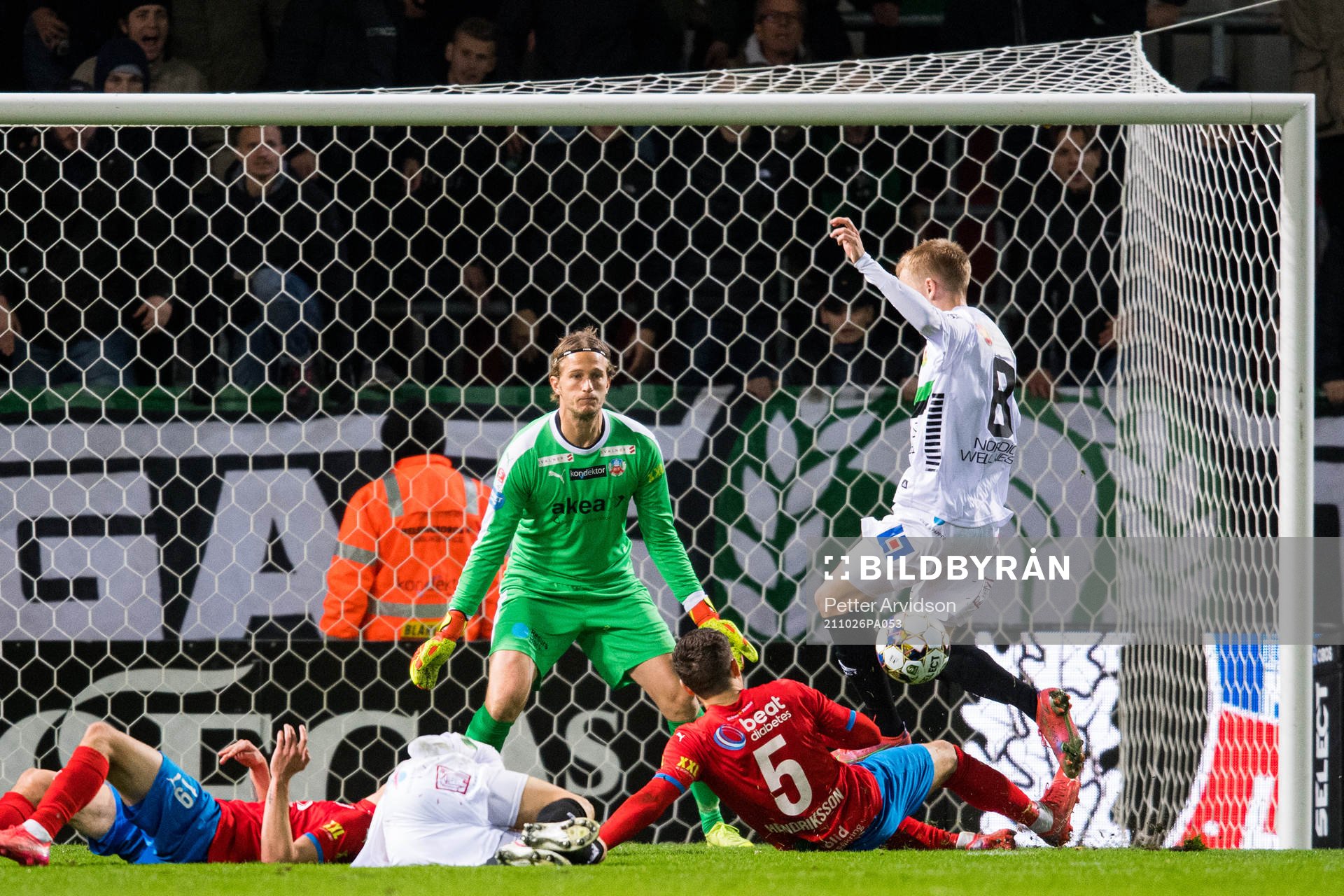 Helsingborgs målvakt Anders Lindegaard