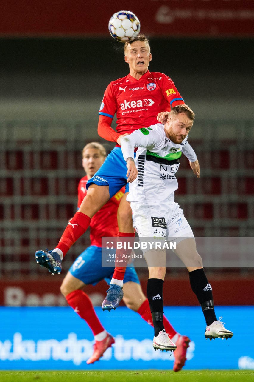 Helsingborgs Casper Widell och GAIS Daniel Sterner