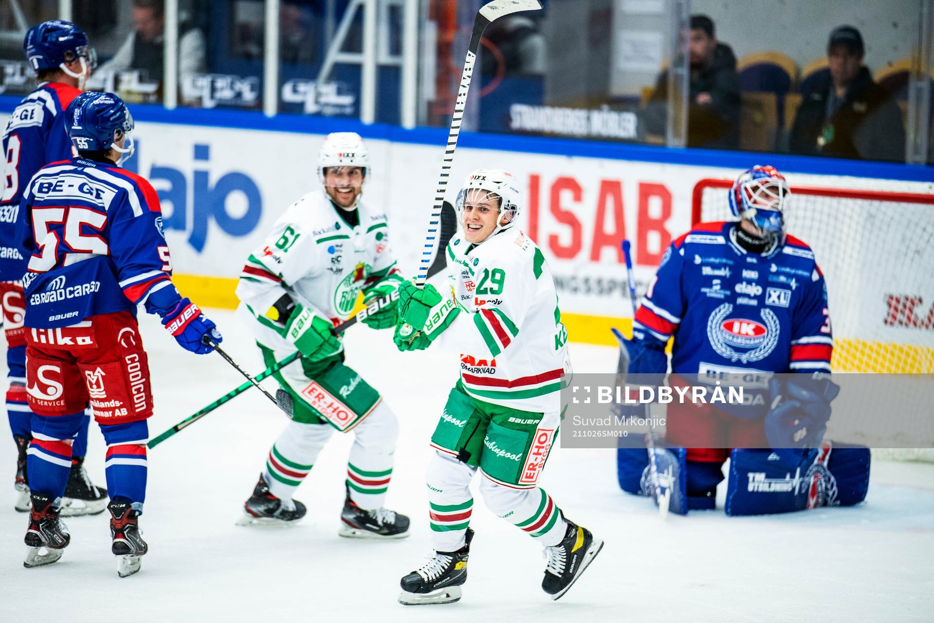 Rögles Tyler Kelleher jublar