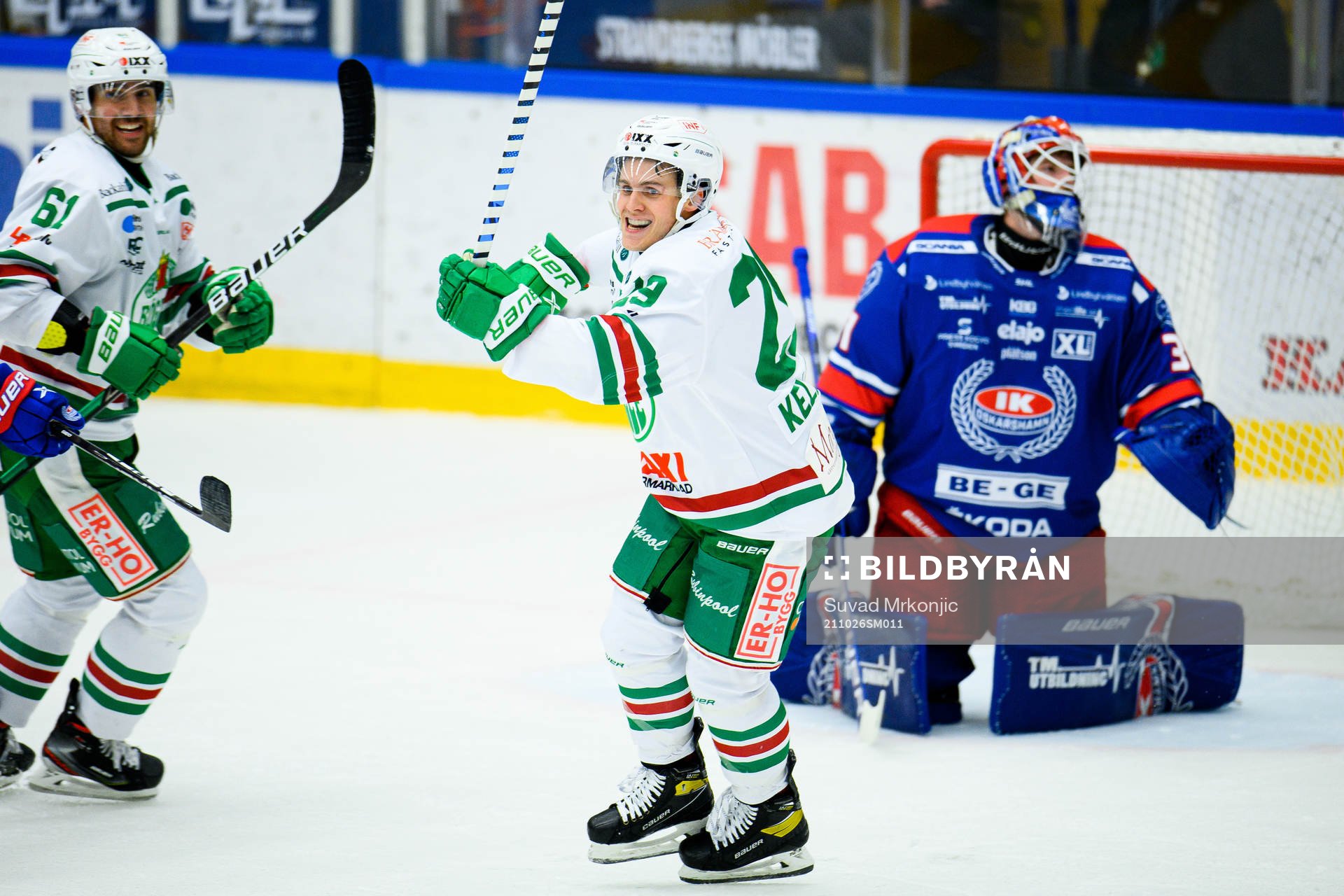 Rögles Tyler Kelleher jublar