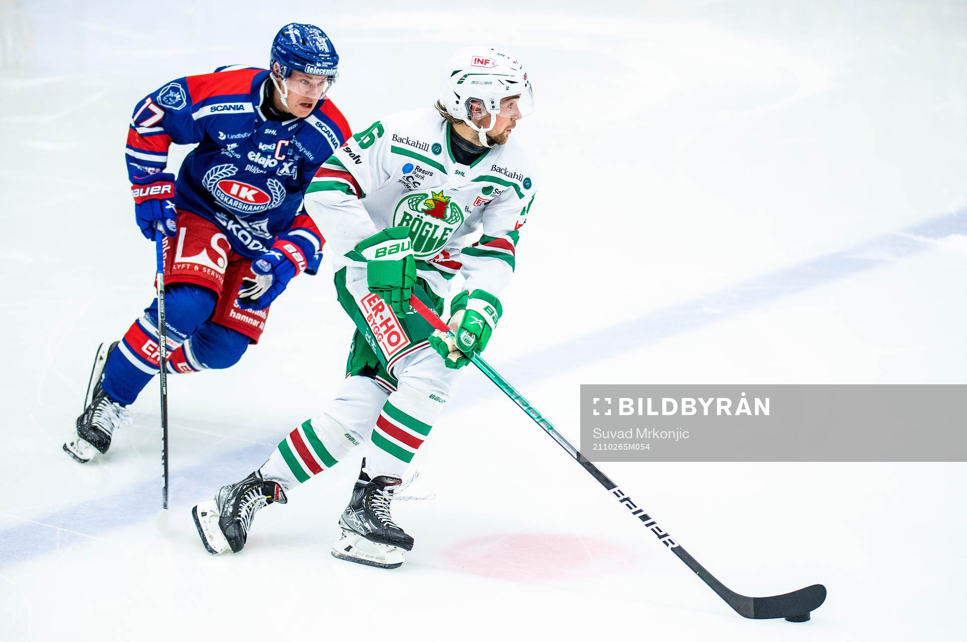 Oskarshamns Jonas Engström och Rögles Lucas Ekeståhl
