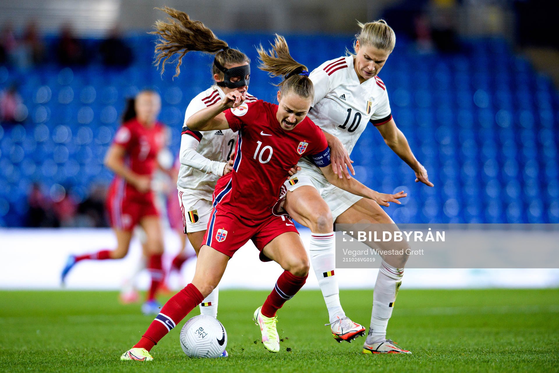 Caroline Graham Hansen of Norway against Justine