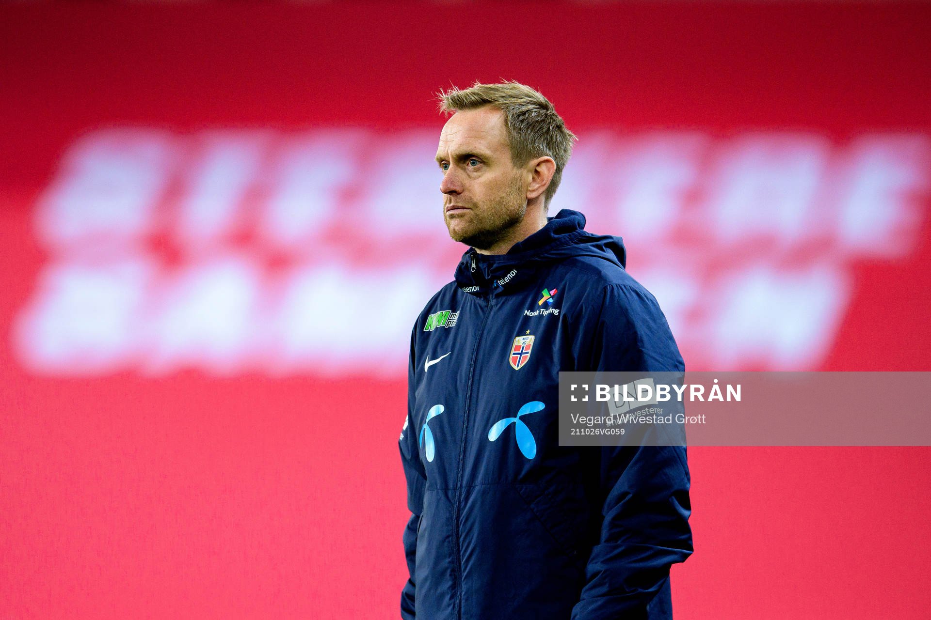 Martin Sjögren, head coach of Norway