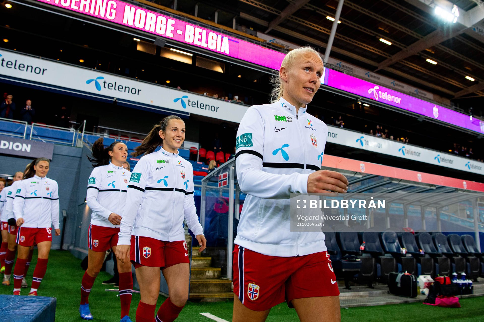 Tuva Hansen and Maria Thorisdottir of Norway