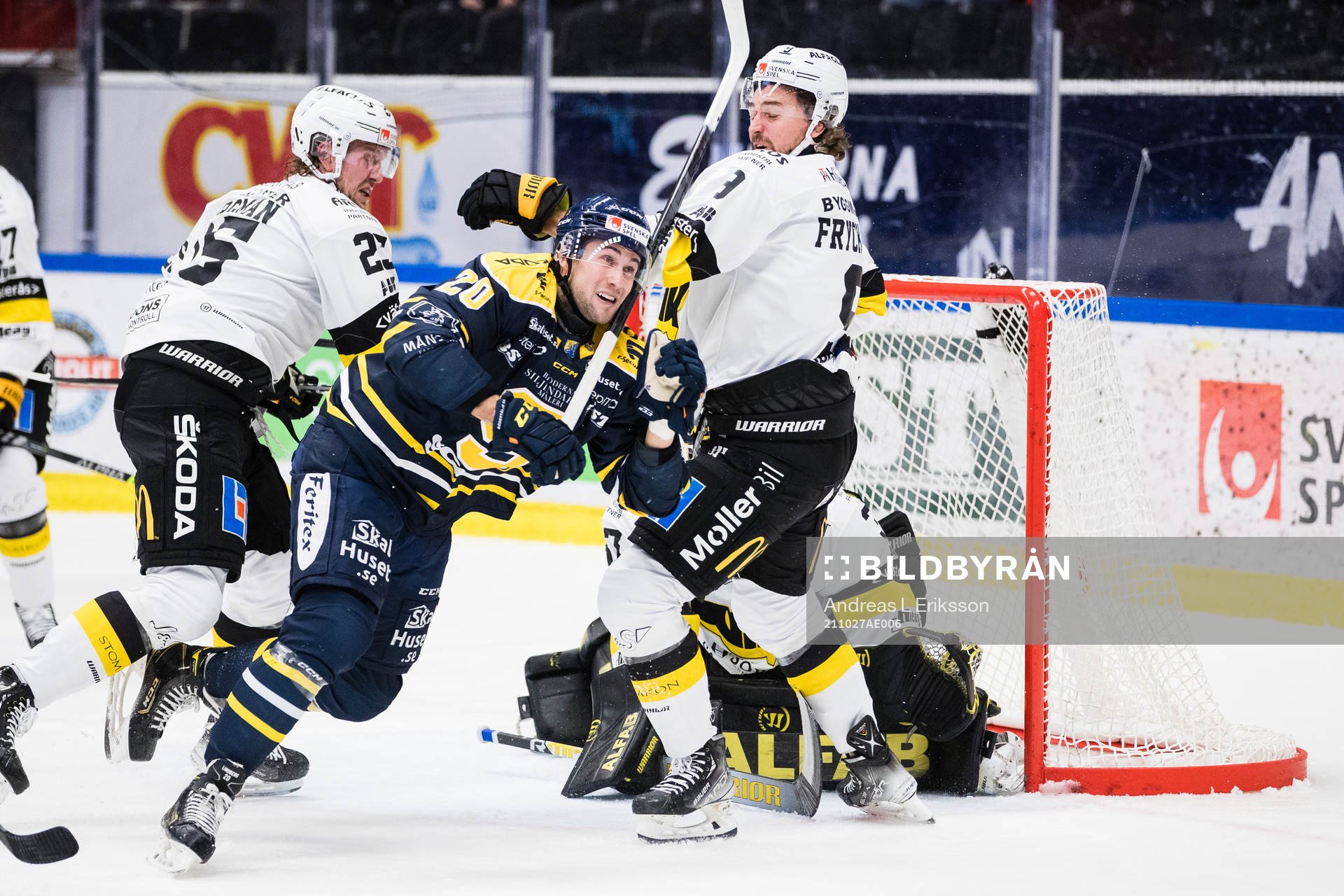 Södertäljes Tobias Lindberg och Västerås Mikael