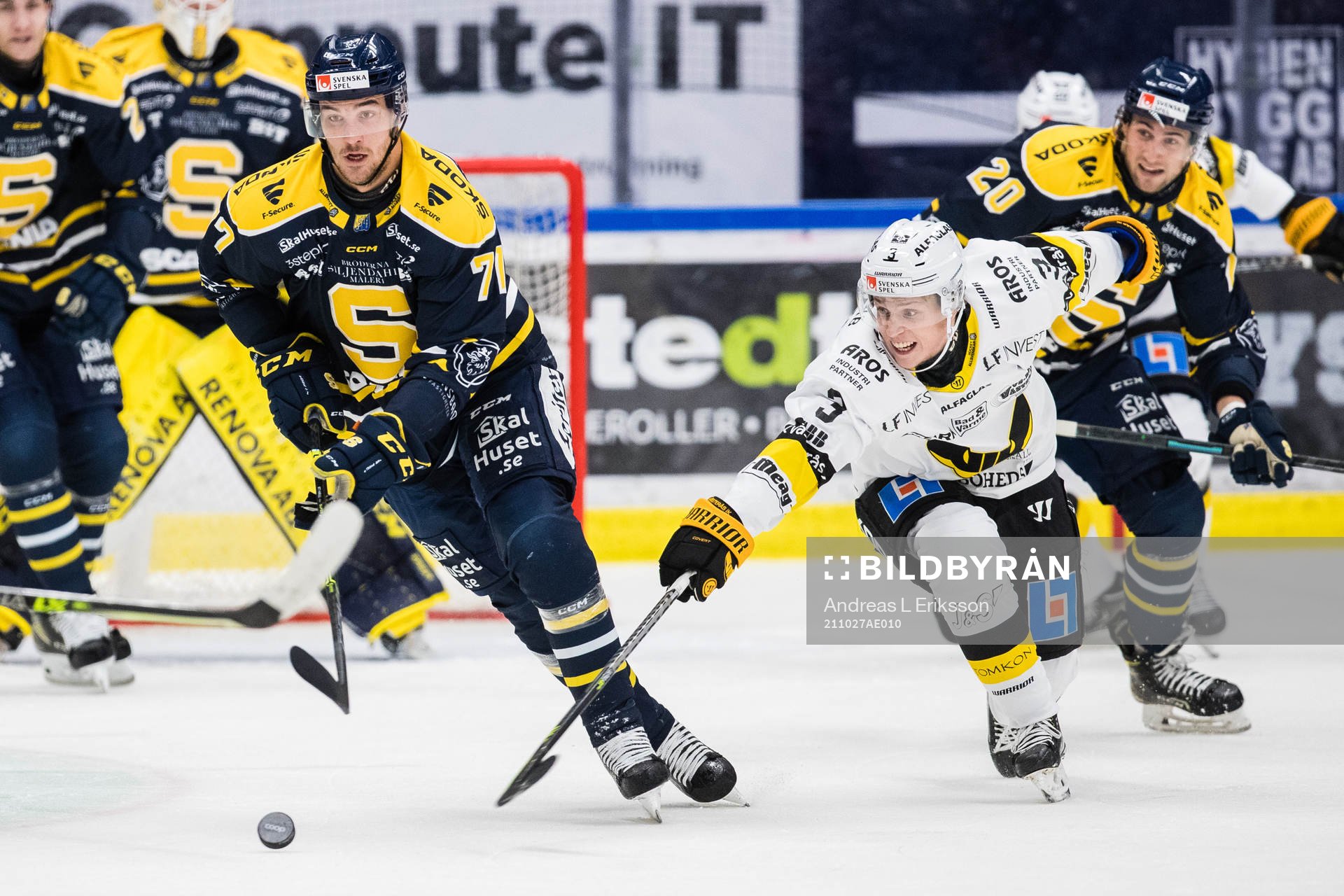 Södertäljes Jonatan Harju och Västerås Ludvig Östman