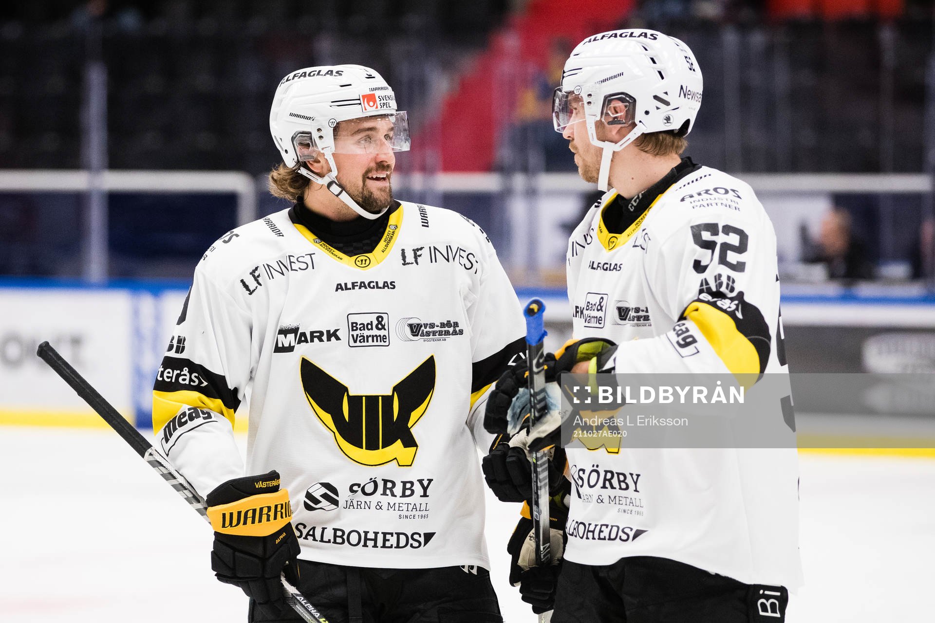Västerås Mikael Frycklund och August Tornberg