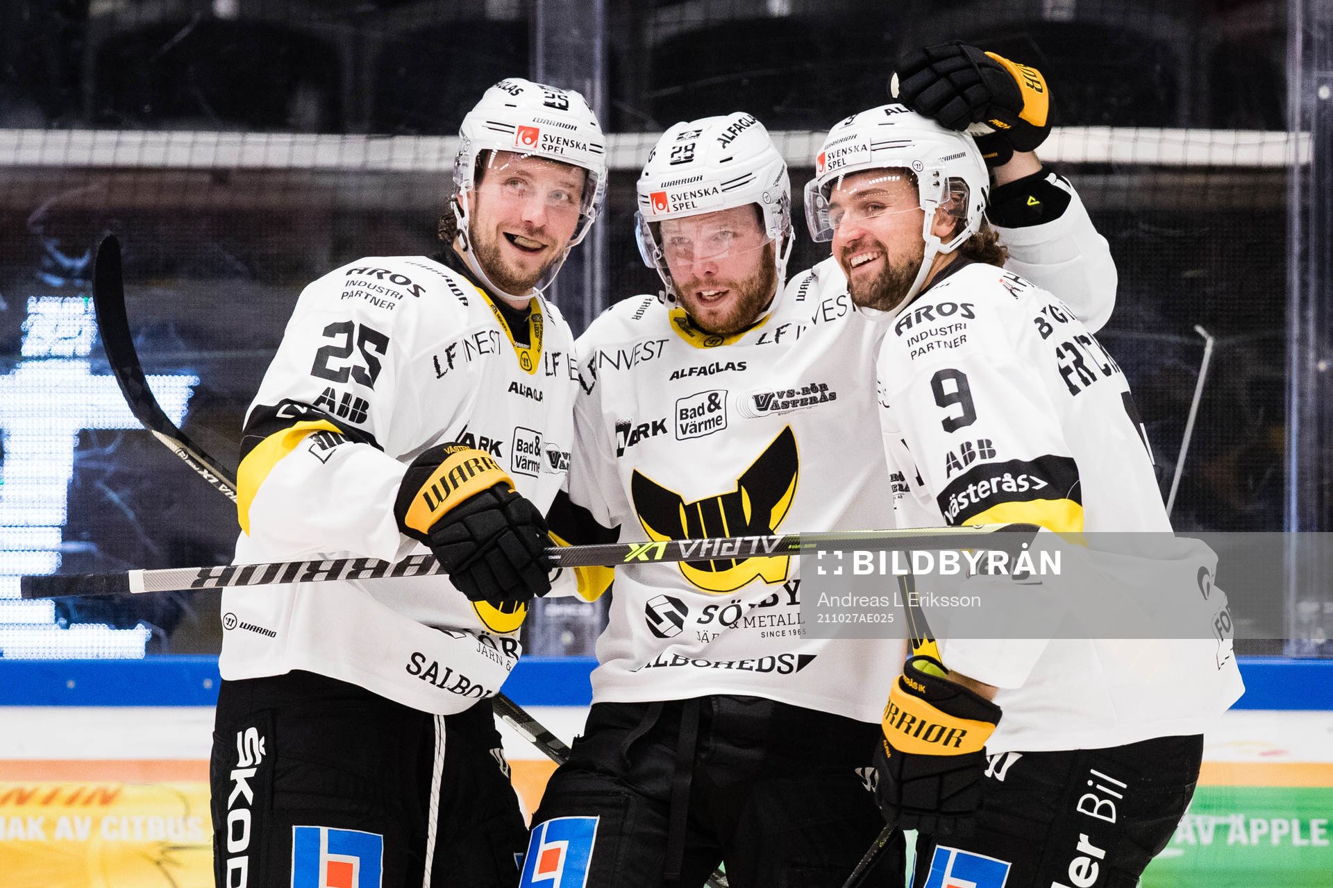 Västerås Marcus Bergman jublar