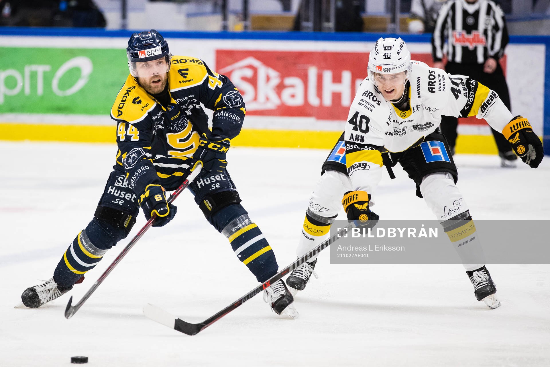 Södertäljes Erik Ullman och Västerås Isak Skedung