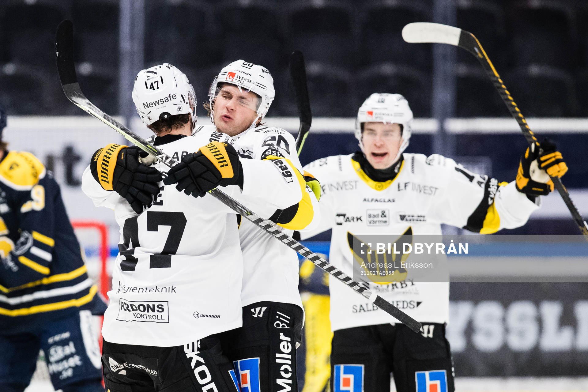 Västerås Logan Roe jublar