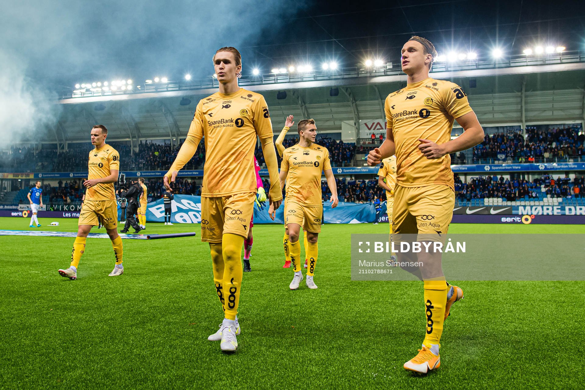 Ola Selvaag Solbakken and Erik Botheim of Bodø/Glimt