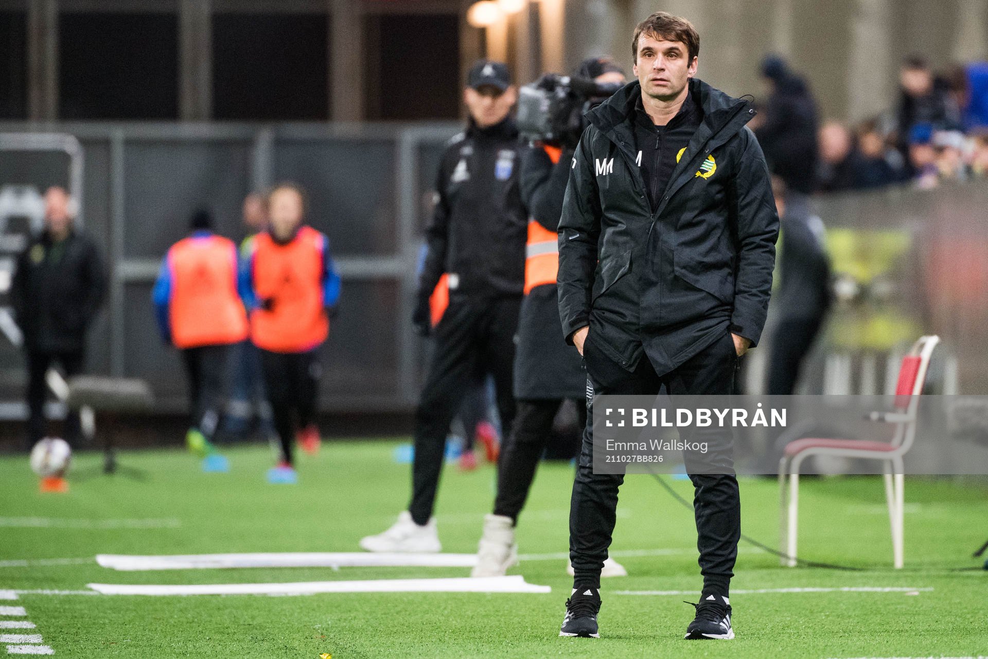 Hammarbys tränare Milos Milojevic
