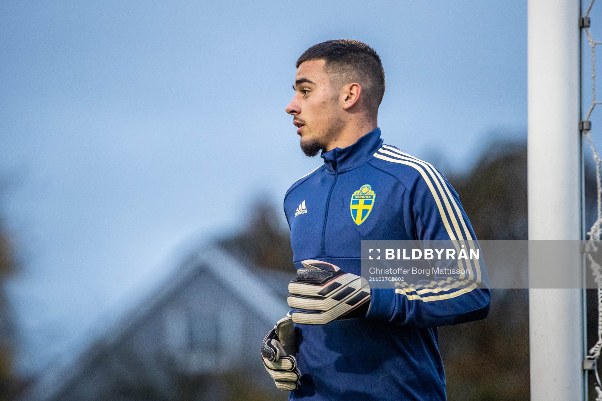 Sveriges målvakt Argyrios Gkoulios