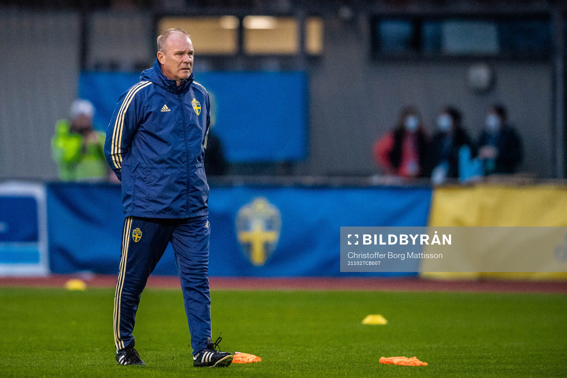 Sveriges förbundskapten Roger Franzén