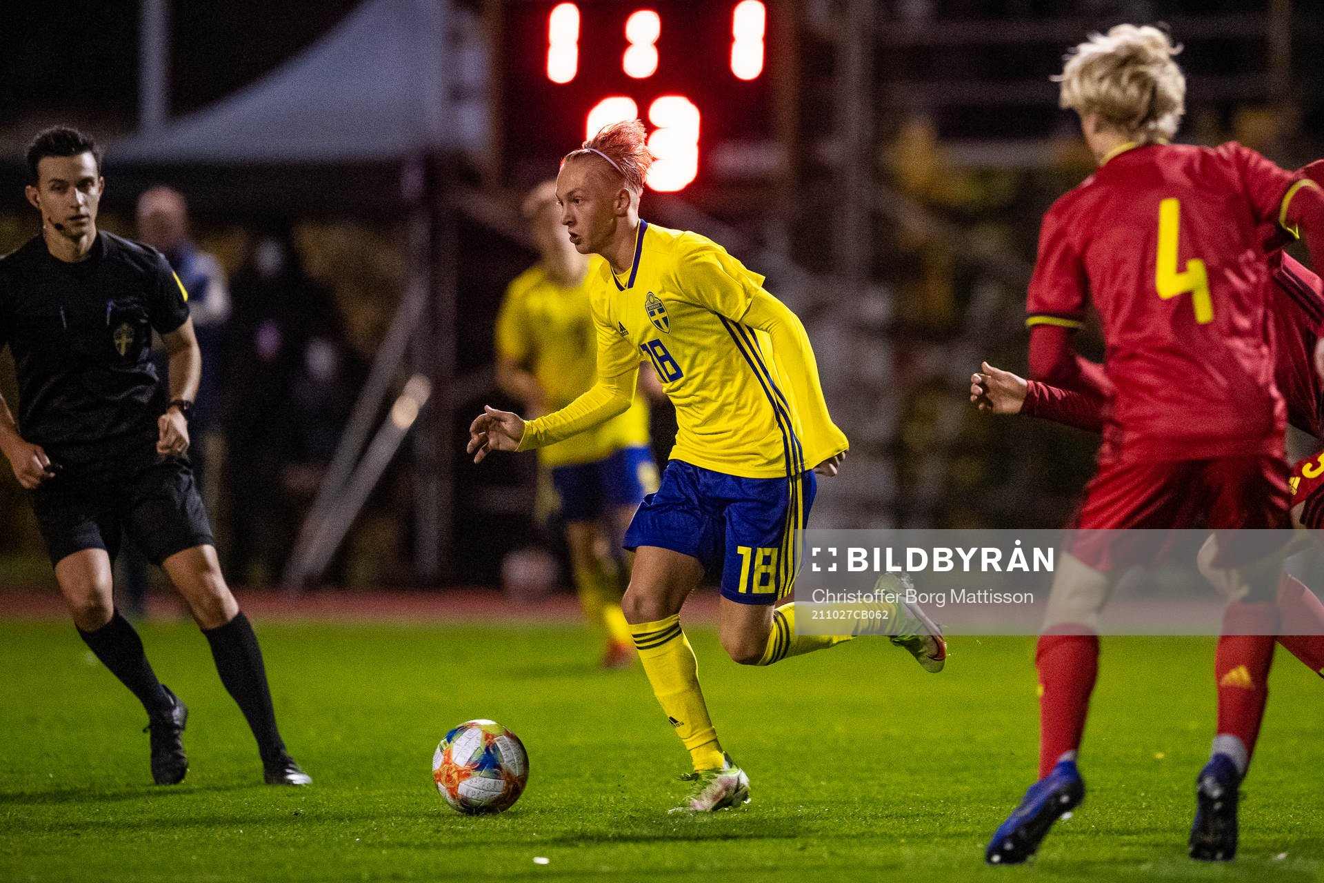 Sveriges Isac Olsson Antholm