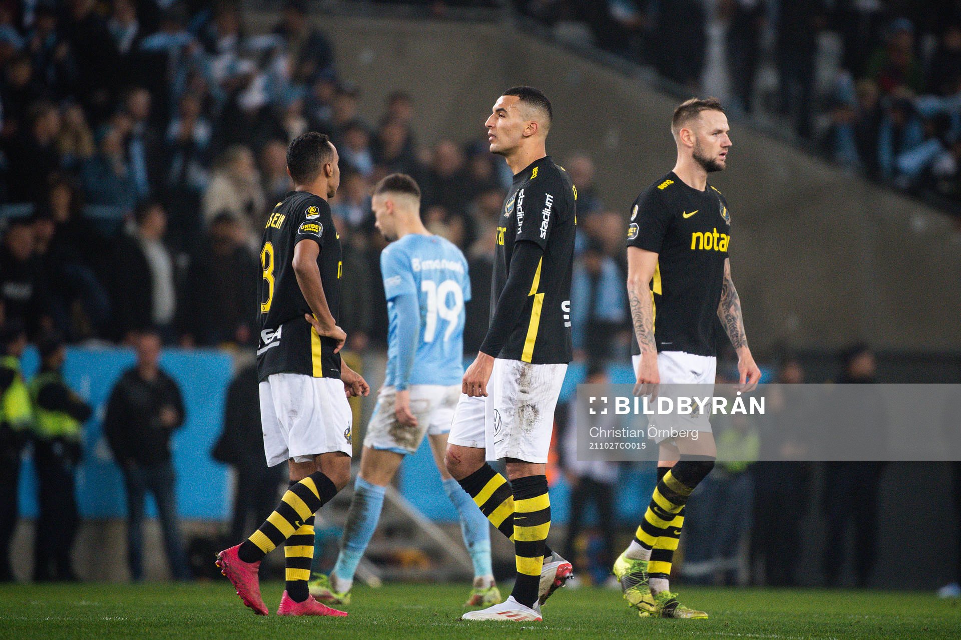 s Nabil Bahoui och Alexander Milosevic deppar