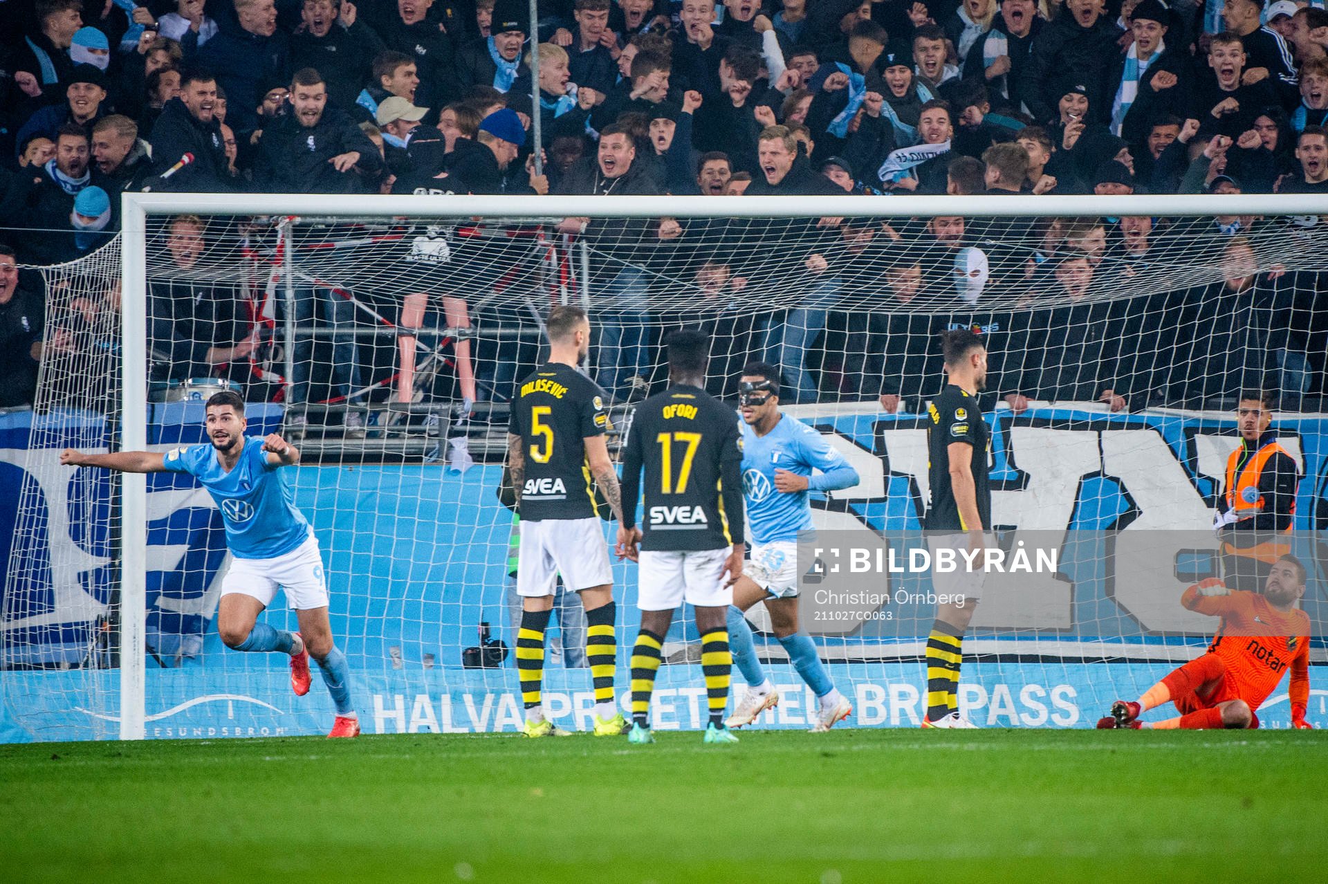 Malmö FFs Antonio Colak jublar