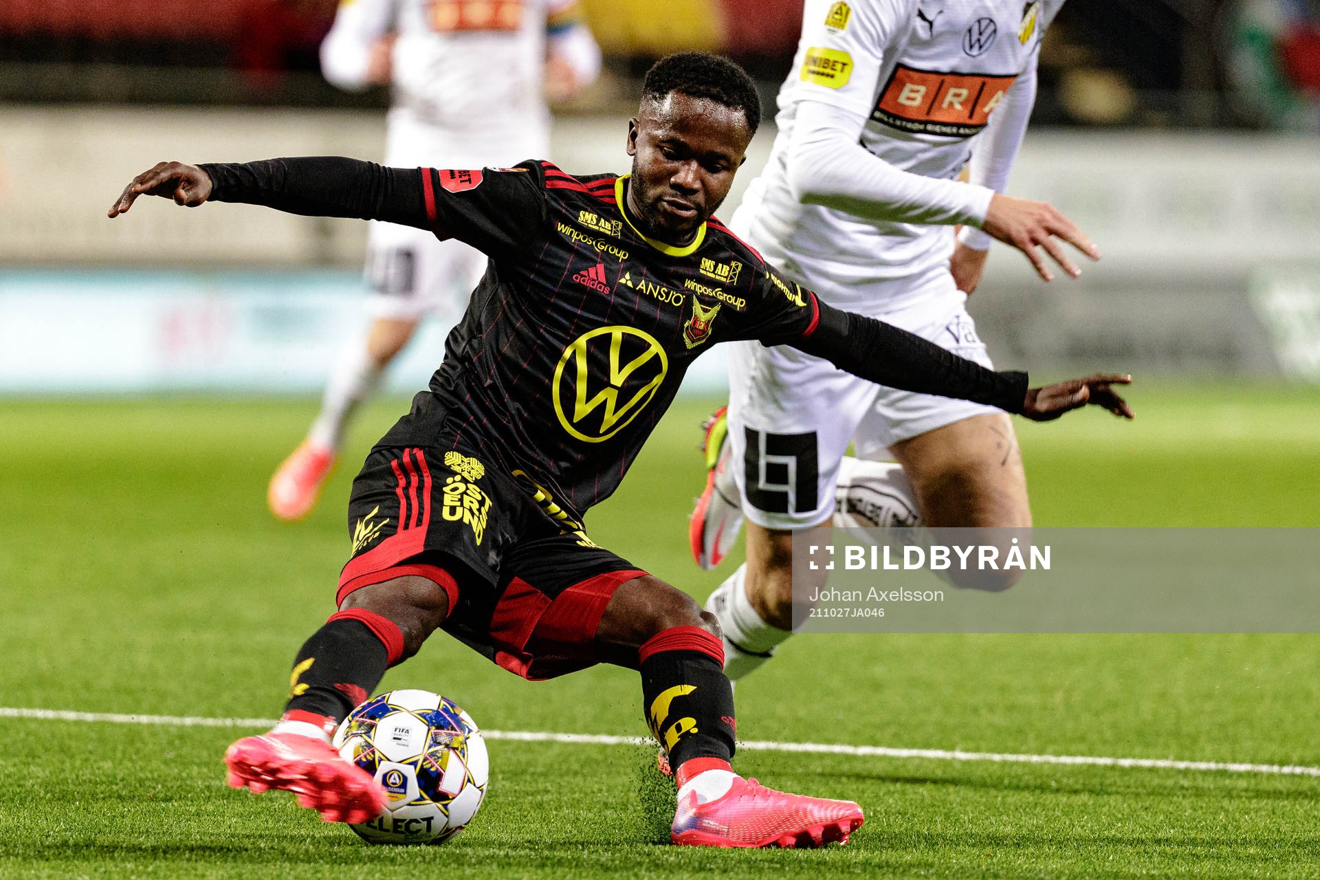 under fotbollsmatchen i Allsvenskan mellan Östersund och